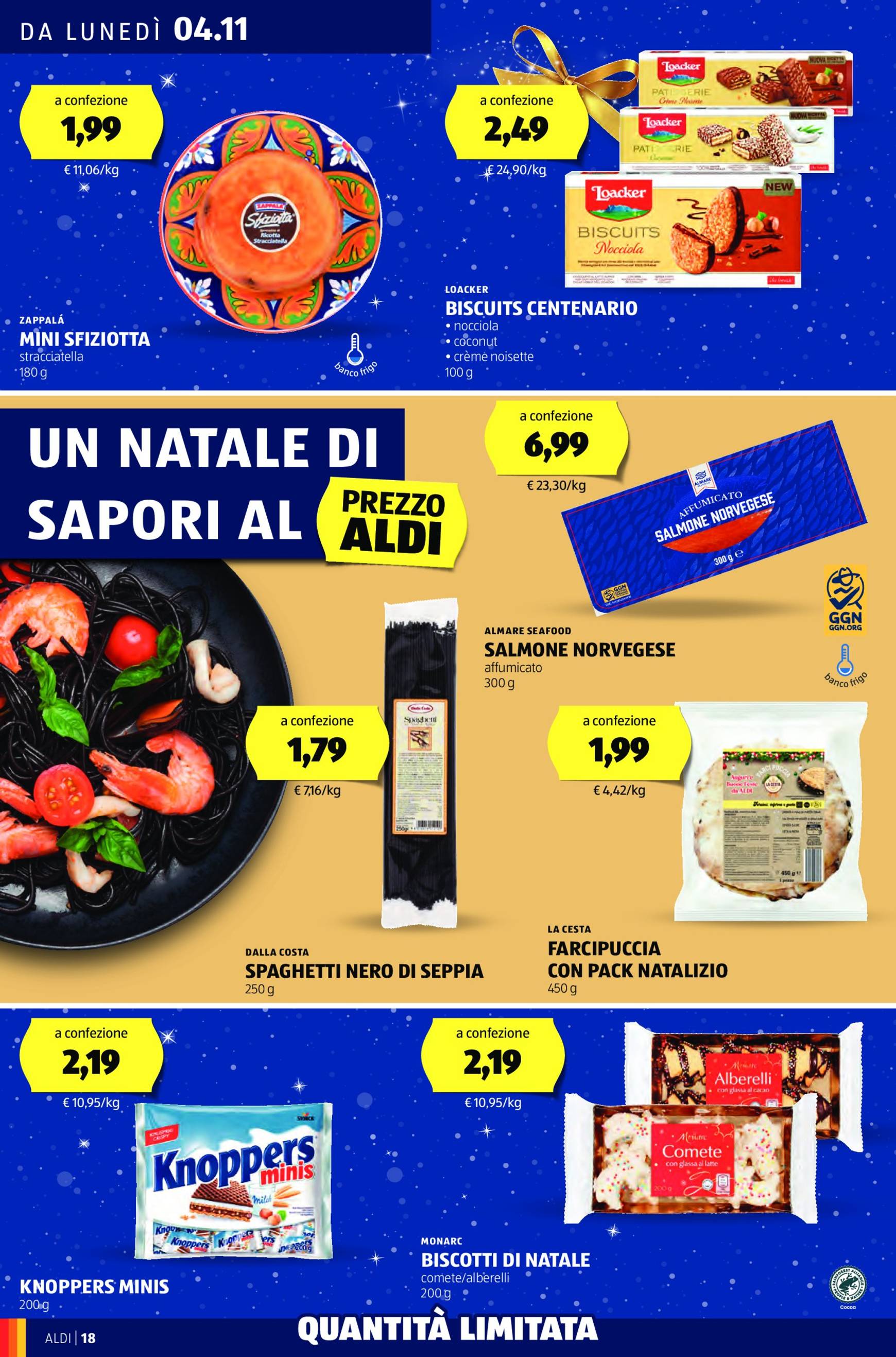 Volantino ALDI valido dal 04.11. al 10.11. 18