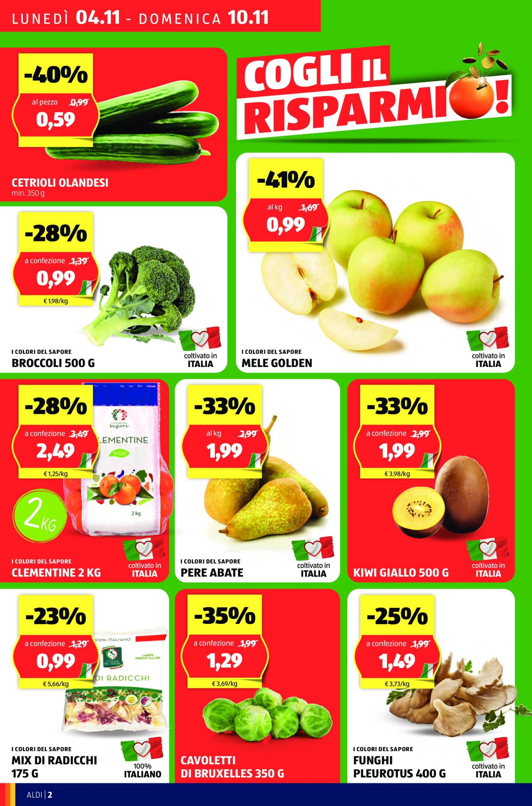 Volantino ALDI valido dal 04.11. al 10.11. 2