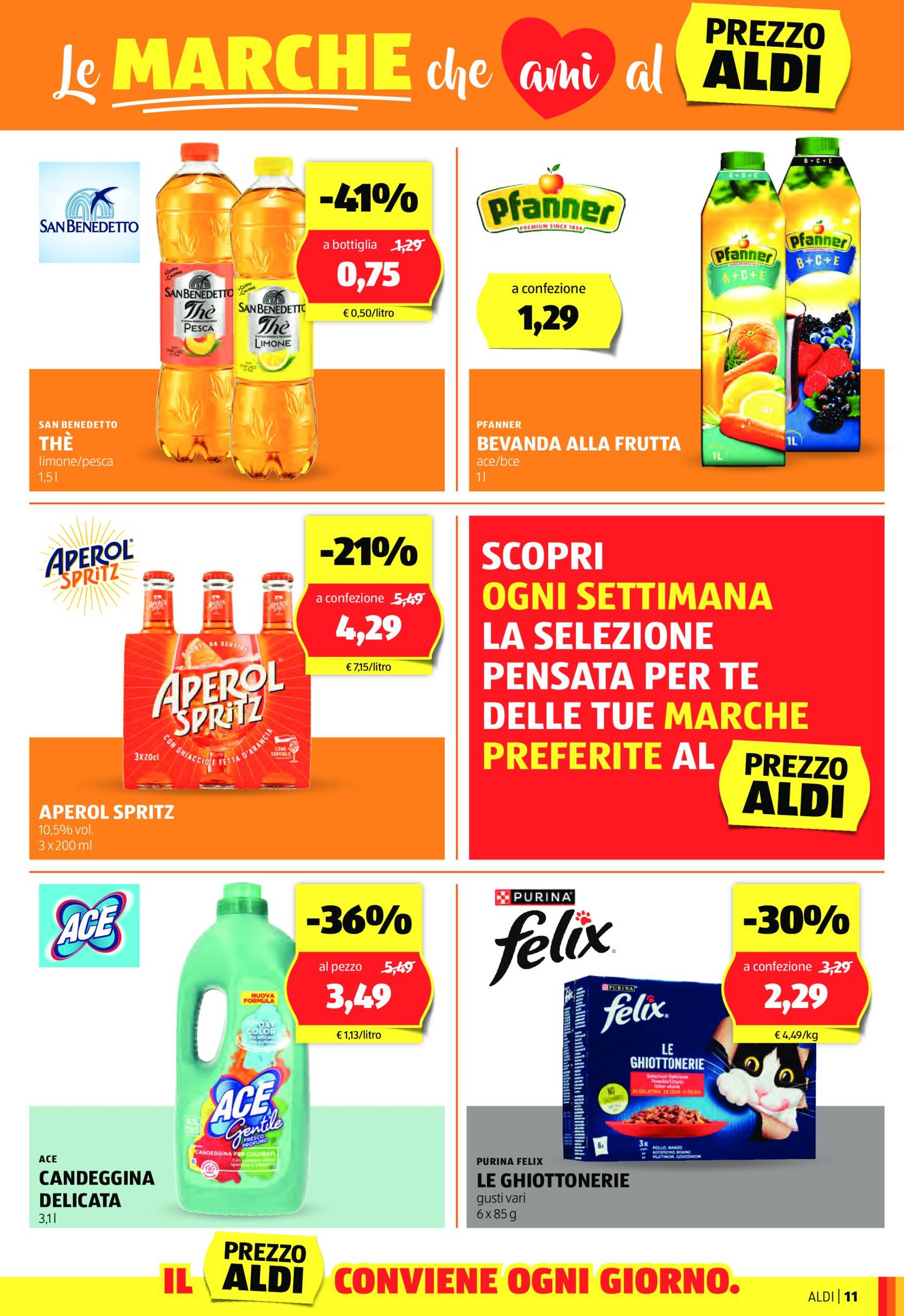 Volantino ALDI valido dal 04.11. al 10.11. 11