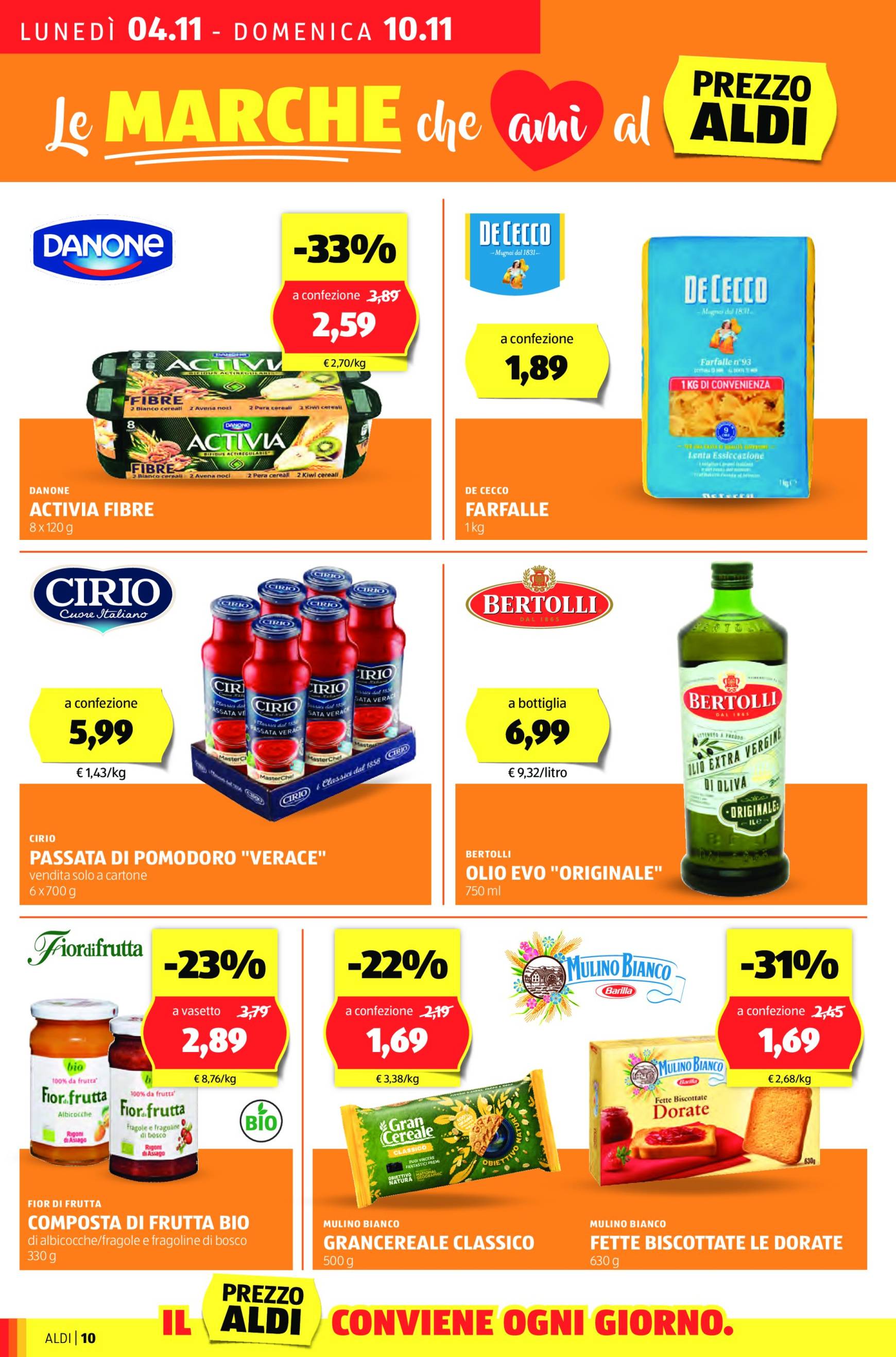 Volantino ALDI valido dal 04.11. al 10.11. 10