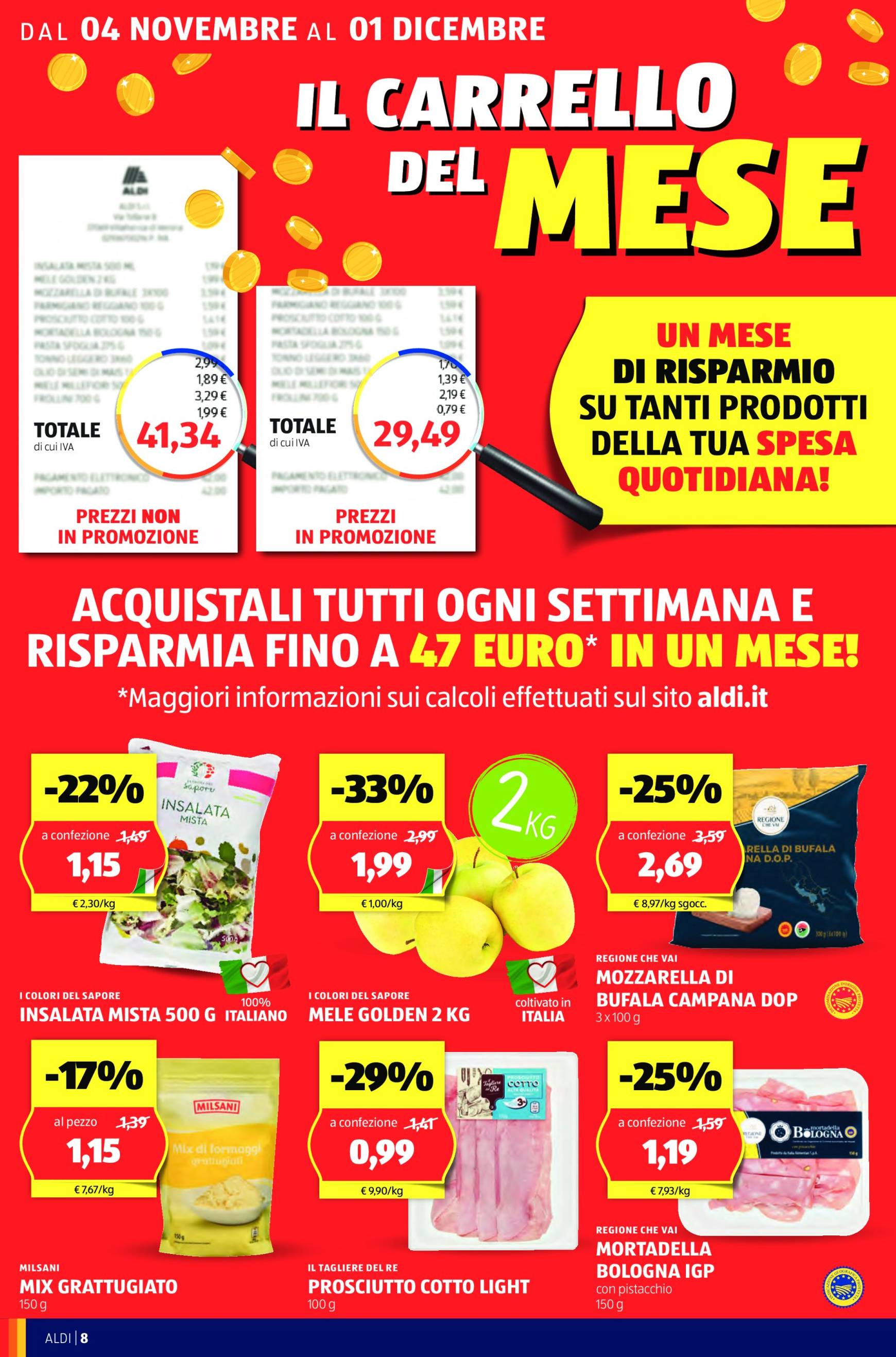 Volantino ALDI valido dal 04.11. al 10.11. 8