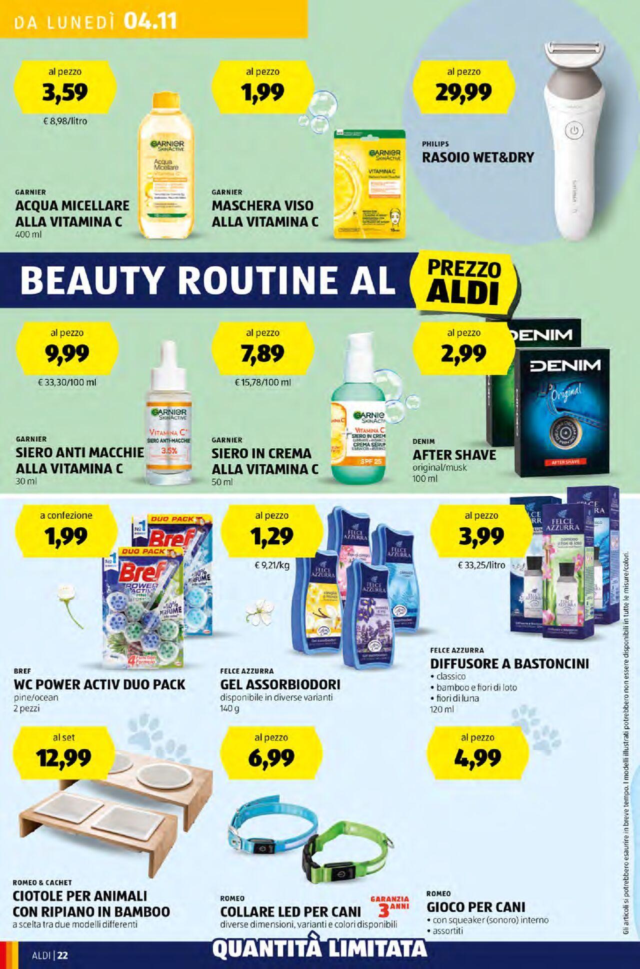 Aldi volantino 04/11 BLACK FRIDAY 2024⭐ 04/11/2024 - 10/11/2024 22