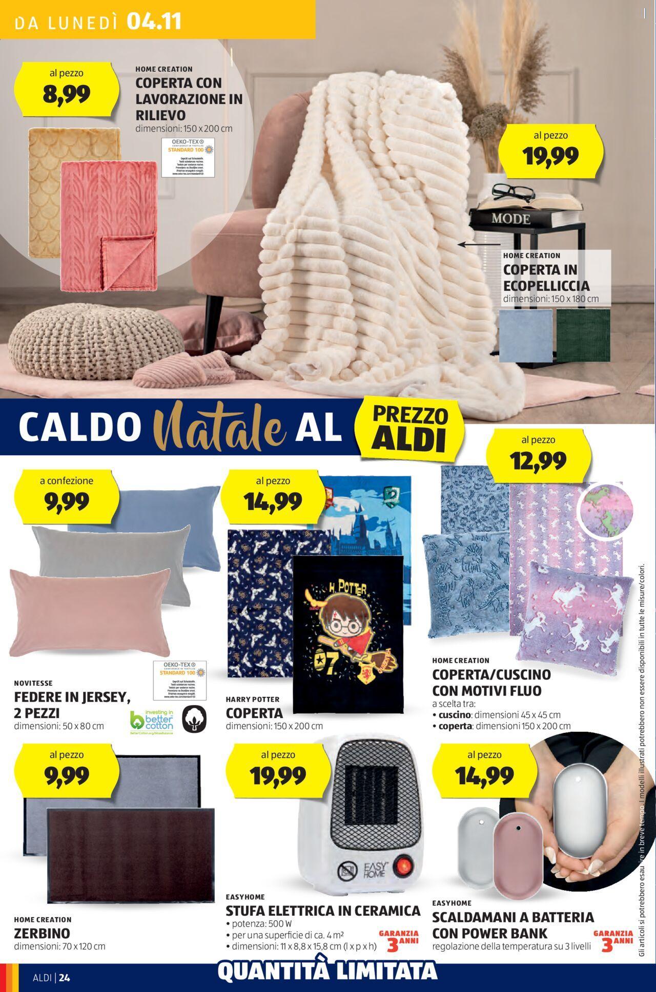 Aldi volantino 04/11 BLACK FRIDAY 2024⭐ 04/11/2024 - 10/11/2024 24