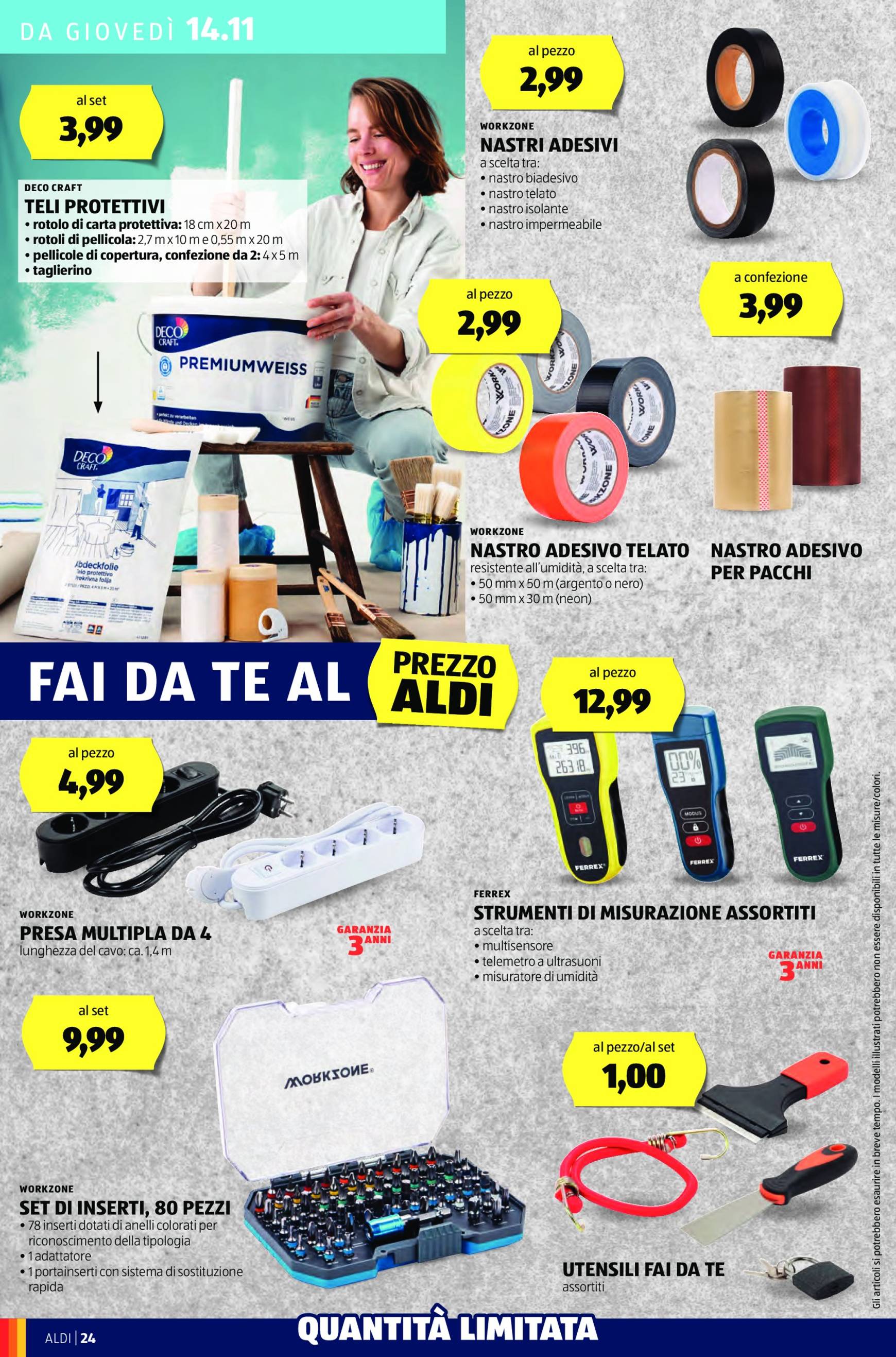 Volantino ALDI valido dal 11.11. al 17.11. 24