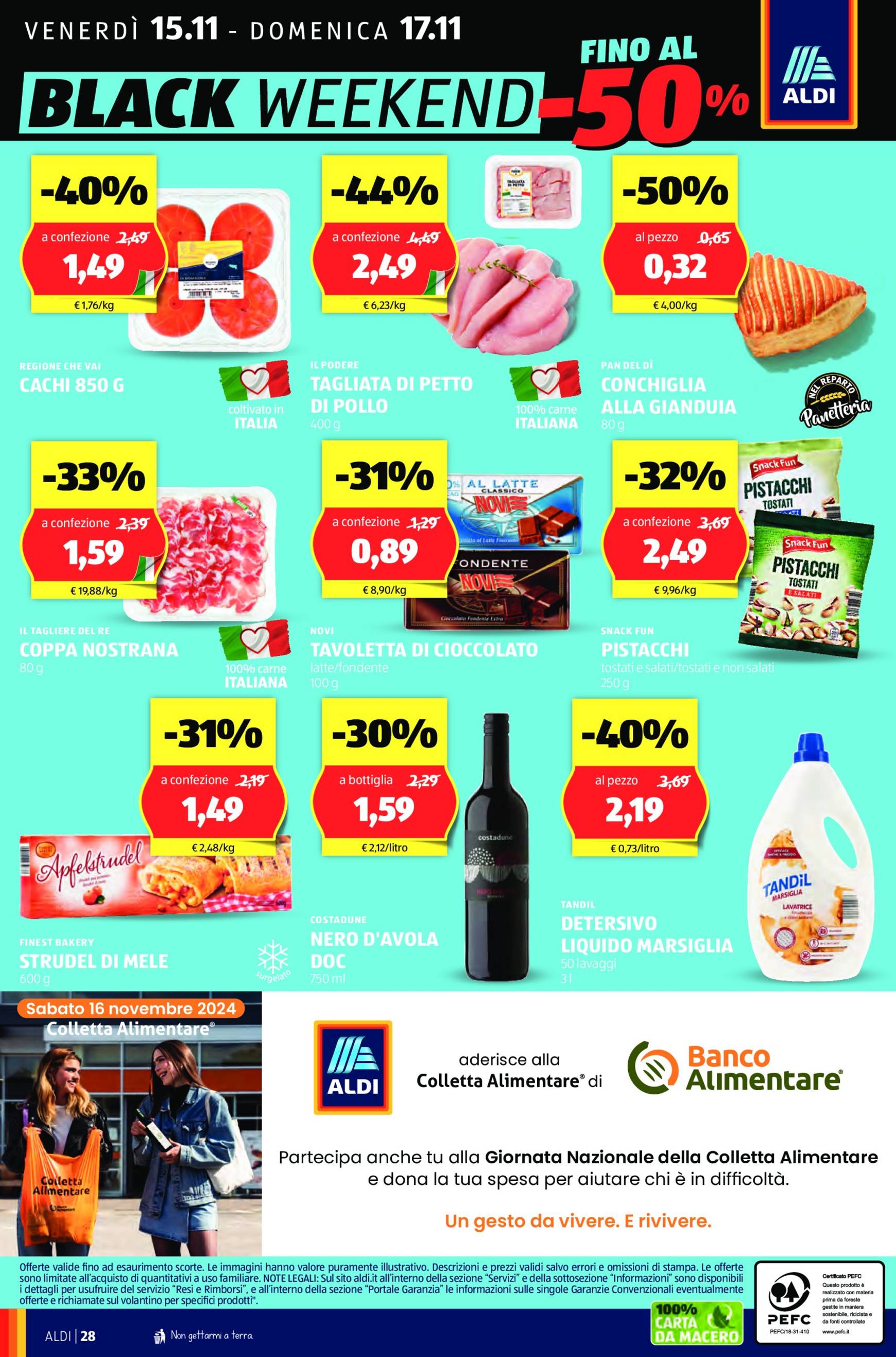 Volantino ALDI valido dal 11.11. al 17.11. 28