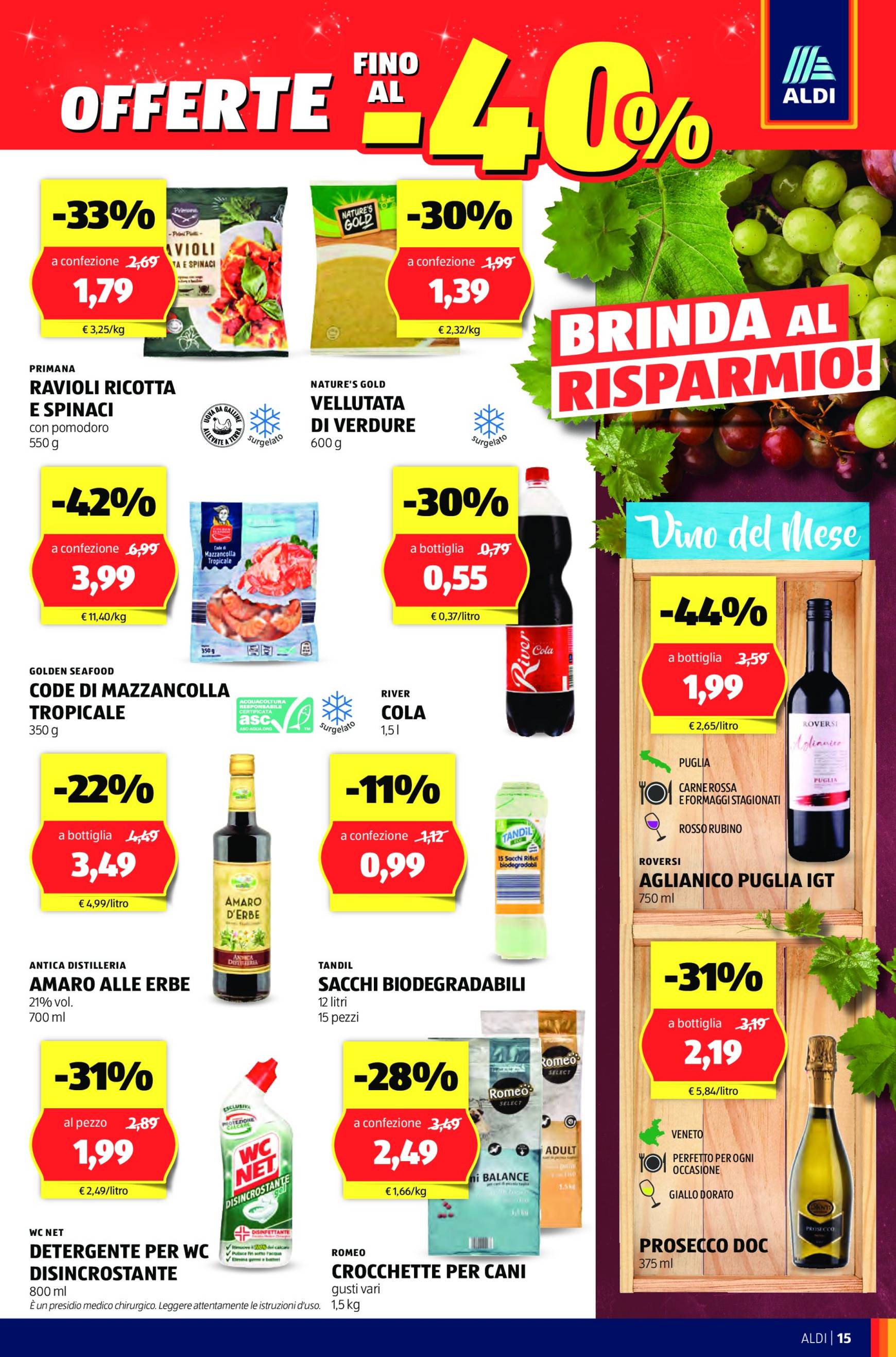 Volantino ALDI valido dal 11.11. al 17.11. 15