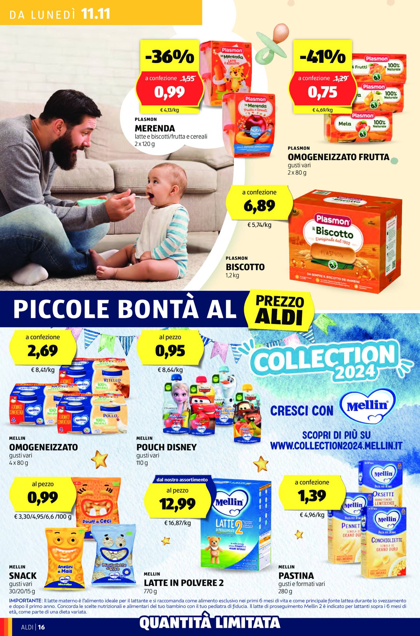 Volantino ALDI valido dal 11.11. al 17.11. 16