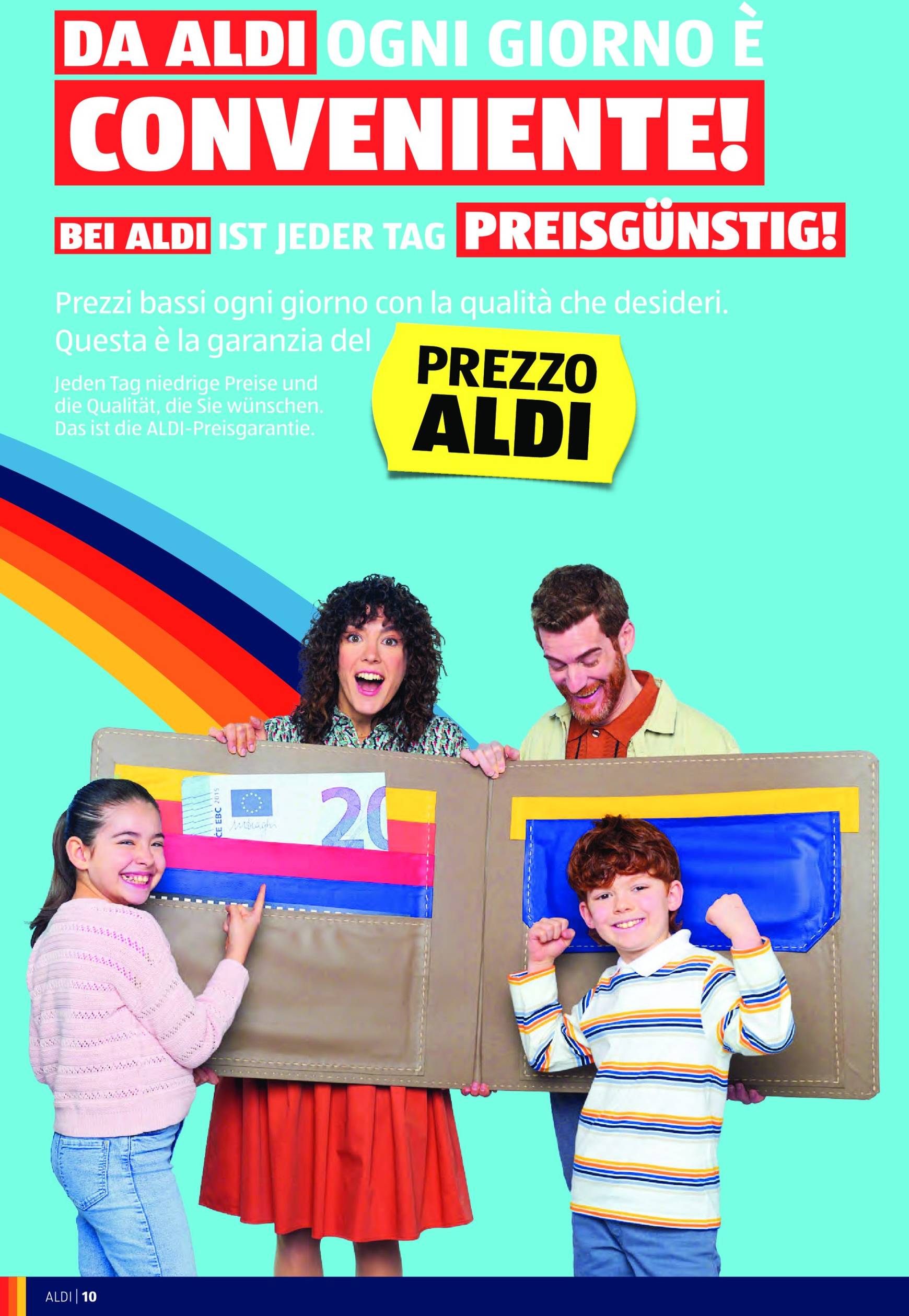 Volantino ALDI - Offerte nuova apertura Bolzano valido dal 07.11. al 10.11. 10