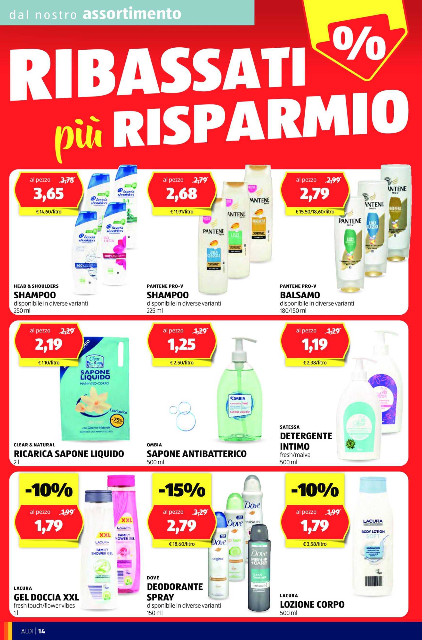 Volantino ALDI - Ribassati più risparmio valido dal 04.11. al 30.11. 14