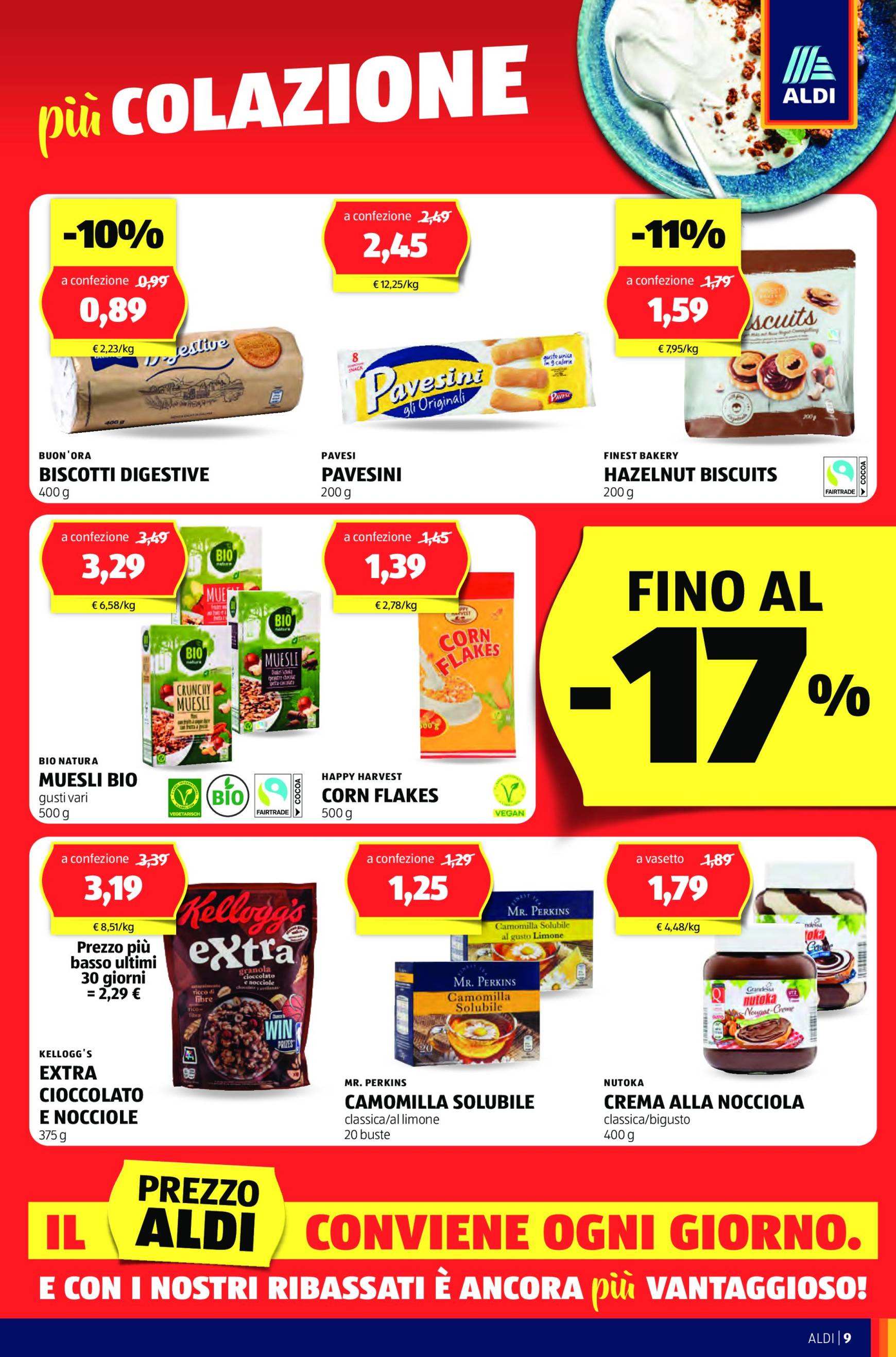 Volantino ALDI - Ribassati più risparmio valido dal 04.11. al 30.11. 9