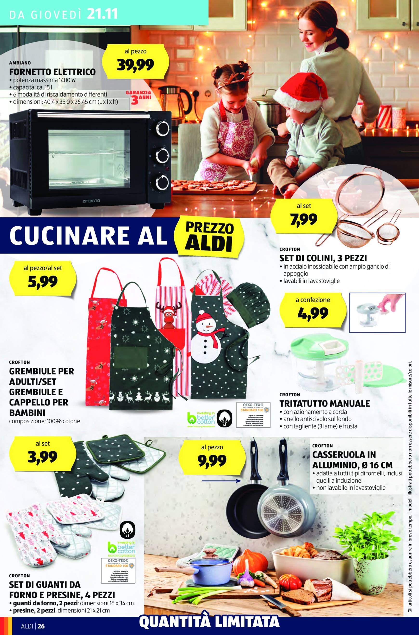 Volantino ALDI - Black Days valido dal 18.11. al 24.11. 26