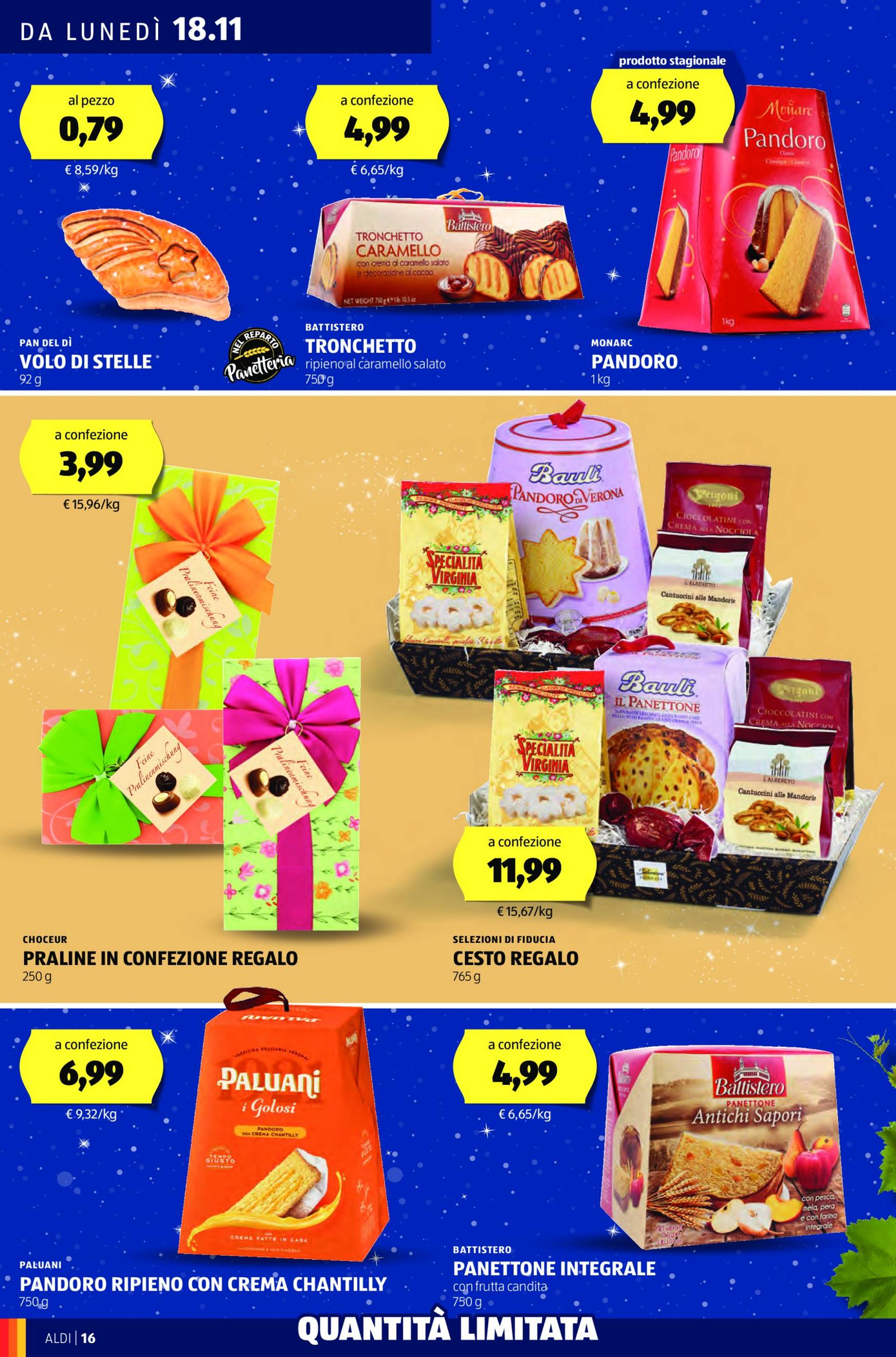 Volantino ALDI - Black Days valido dal 18.11. al 24.11. 16