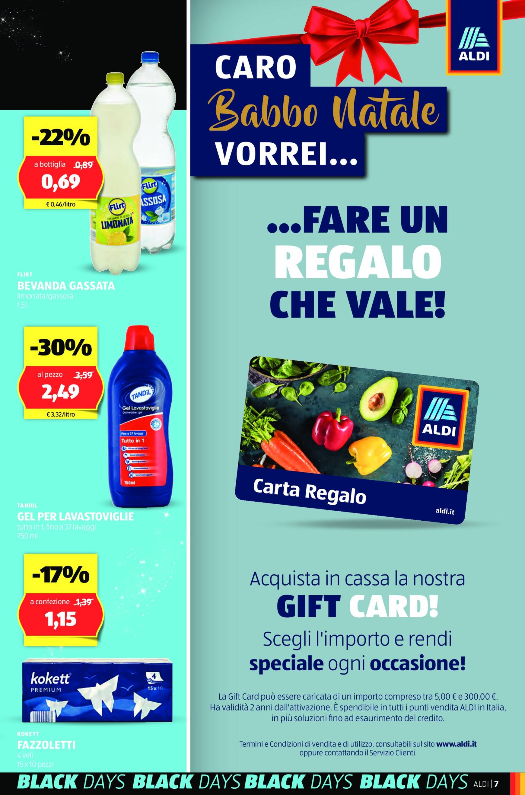 Volantino ALDI - Black Days valido dal 18.11. al 24.11. 7