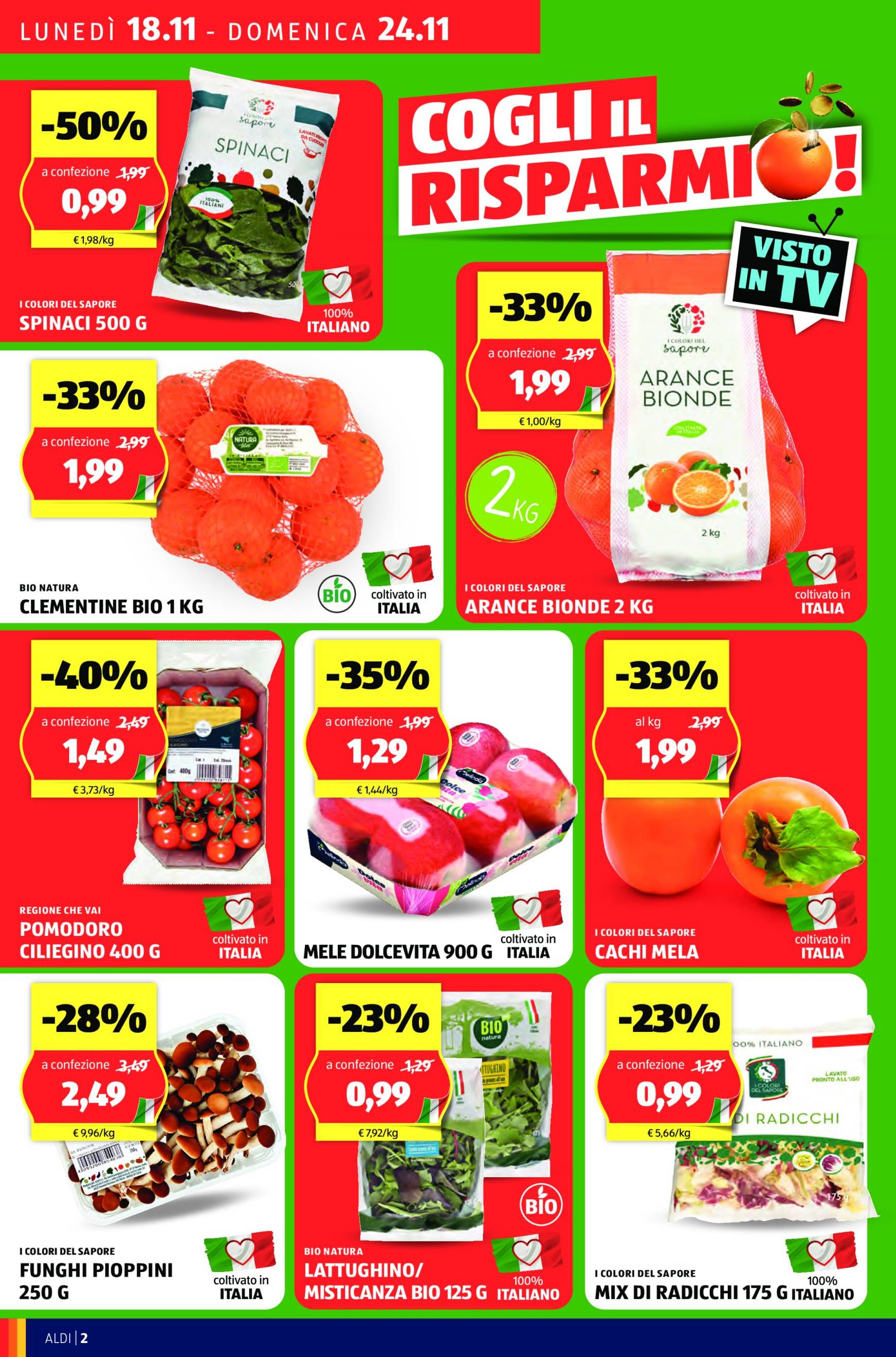 Volantino ALDI - Black Days valido dal 18.11. al 24.11. 2