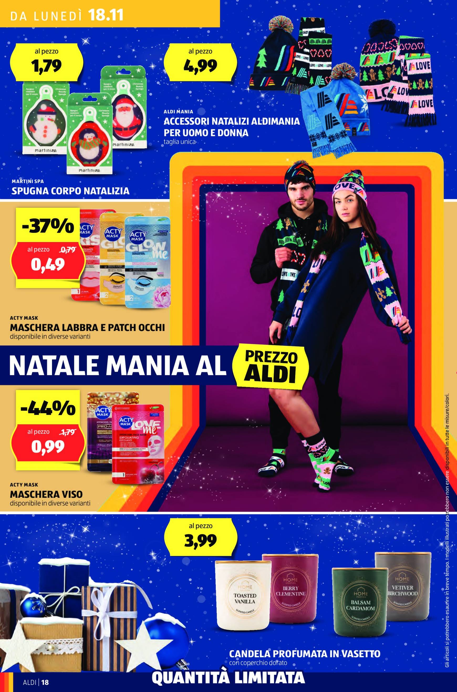 Volantino ALDI - Black Days valido dal 18.11. al 24.11. 18