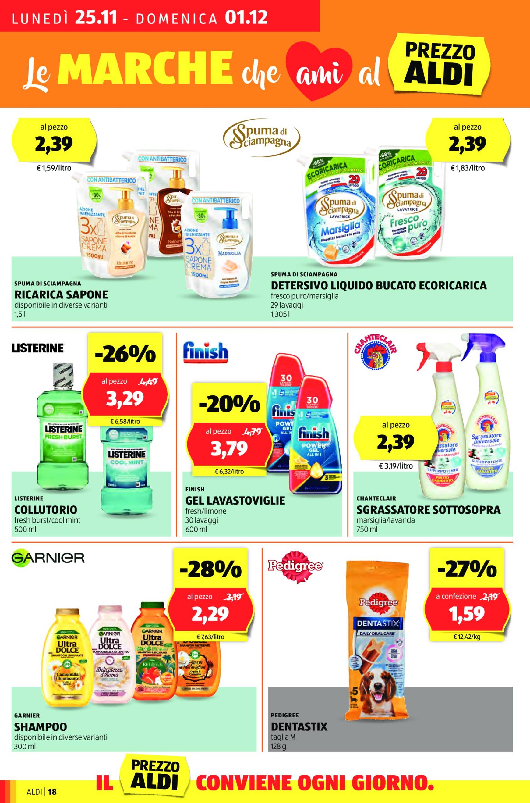 Volantino ALDI - Black Friday valido dal 25.11. al 01.12. 18