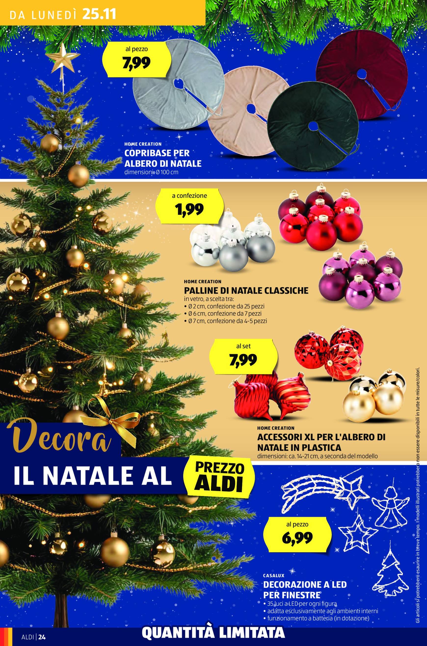 Volantino ALDI - Black Friday valido dal 25.11. al 01.12. 24