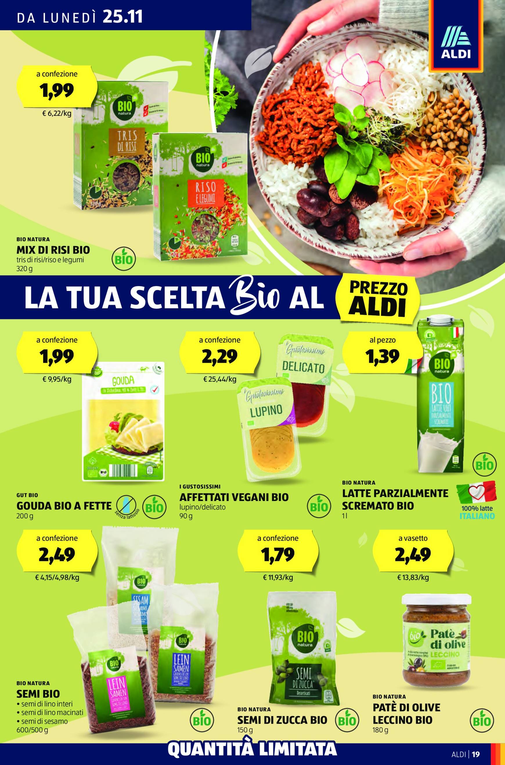 Volantino ALDI - Black Friday valido dal 25.11. al 01.12. 19