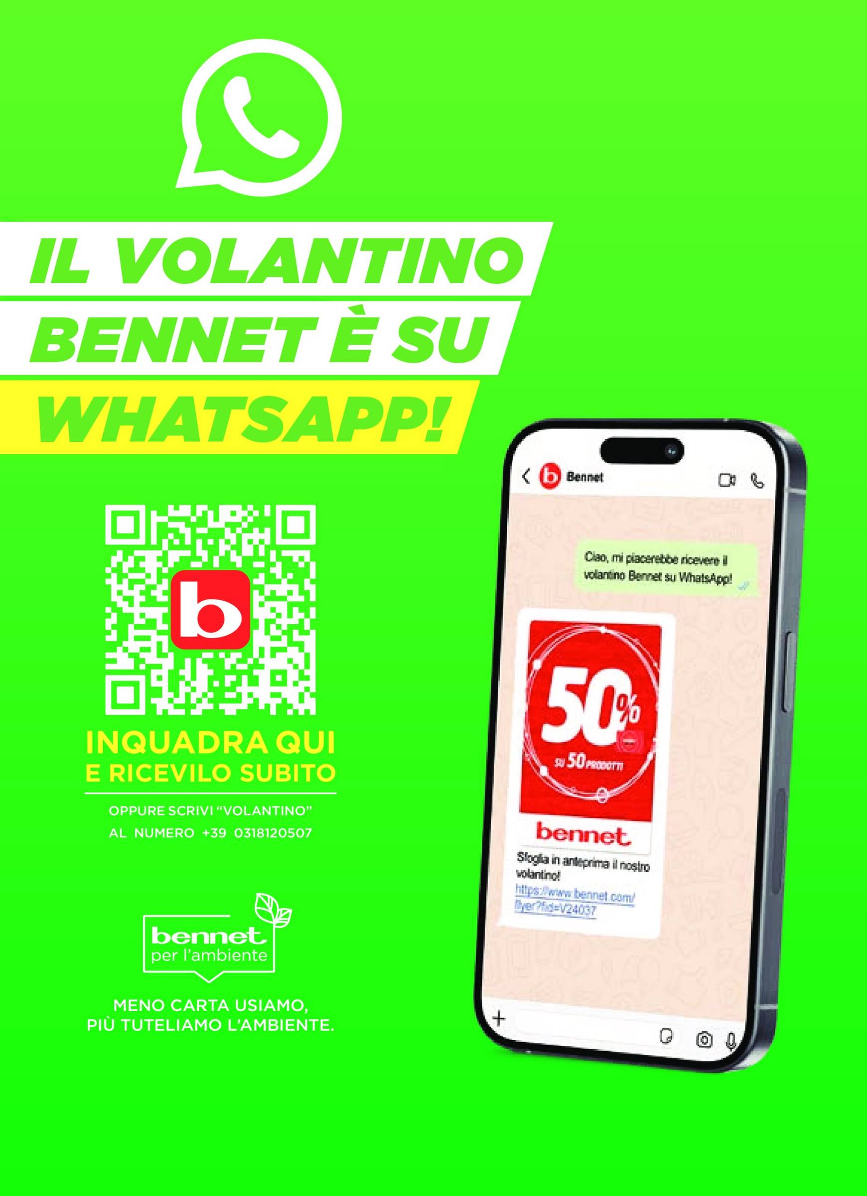 Volantino Bennet valido dal 17.10. al 30.10. 20