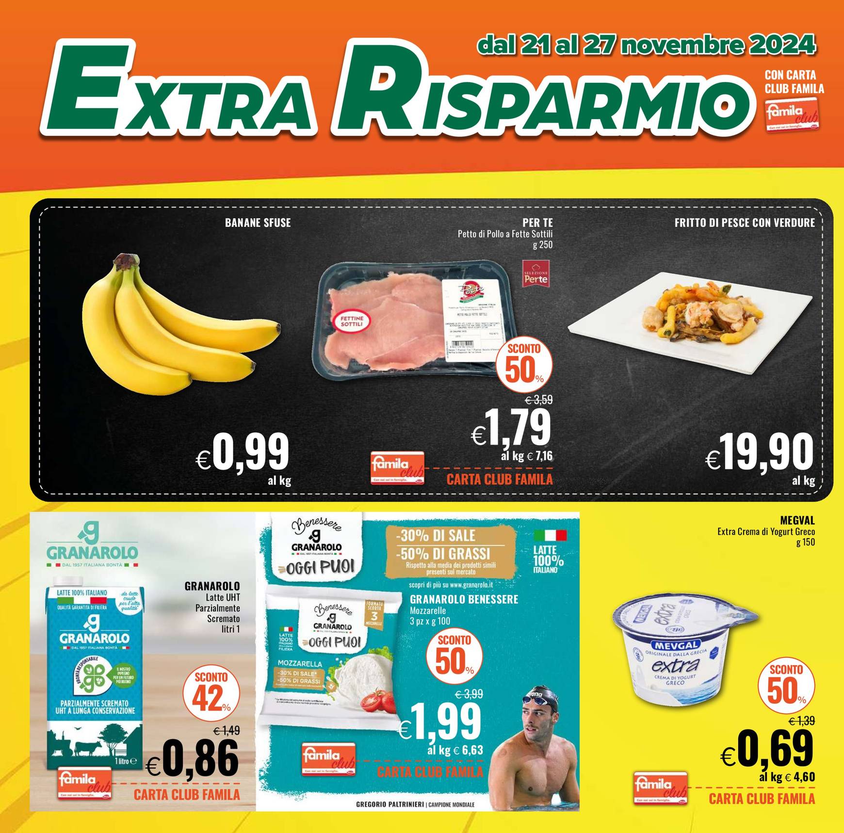 Volantino Famila - Extra Risparmio valido dal 21.11. al 27.11. 2