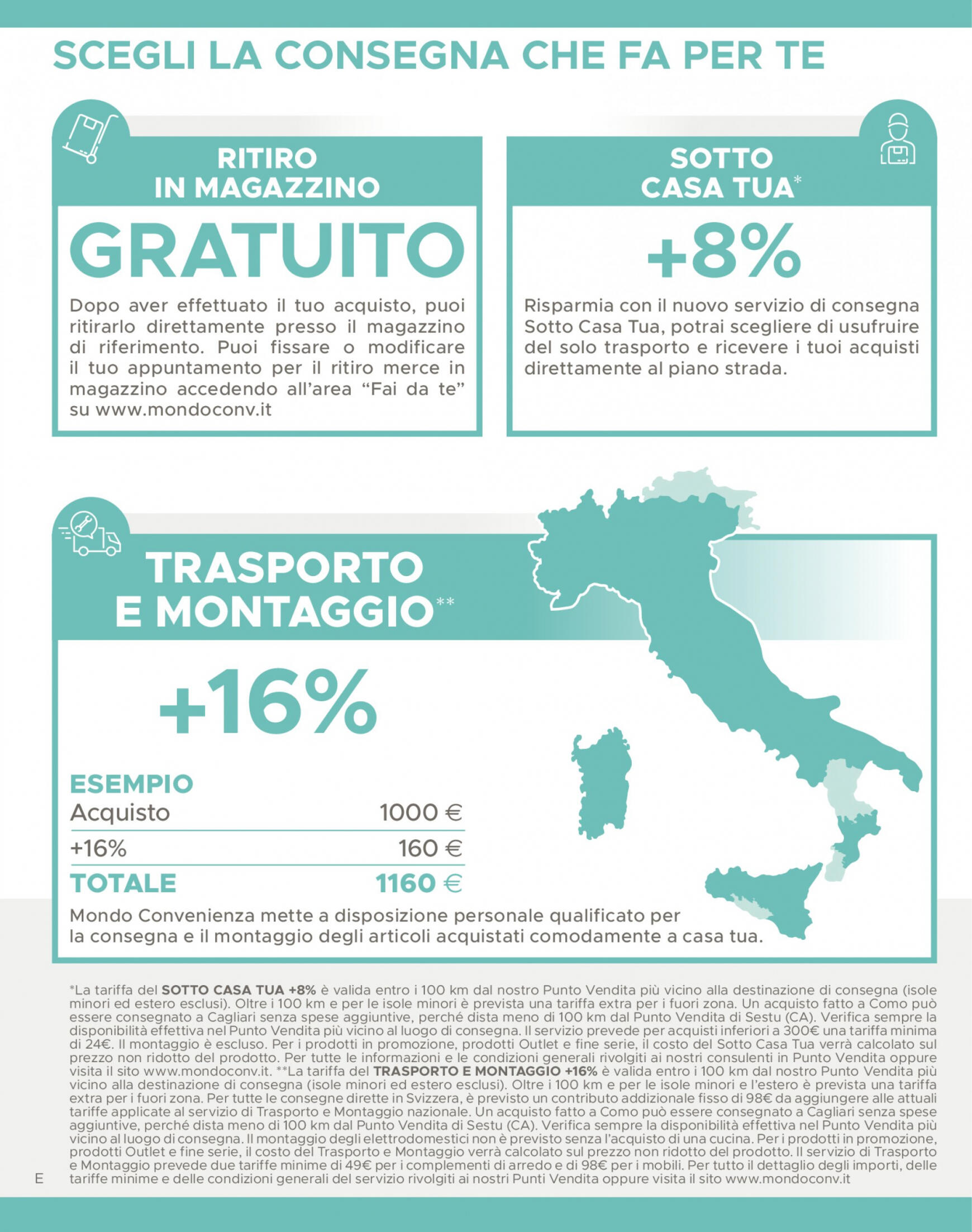 Nuovo volantino Mondo Convenienza - Estate 2024 01.07. - 01.09. 99