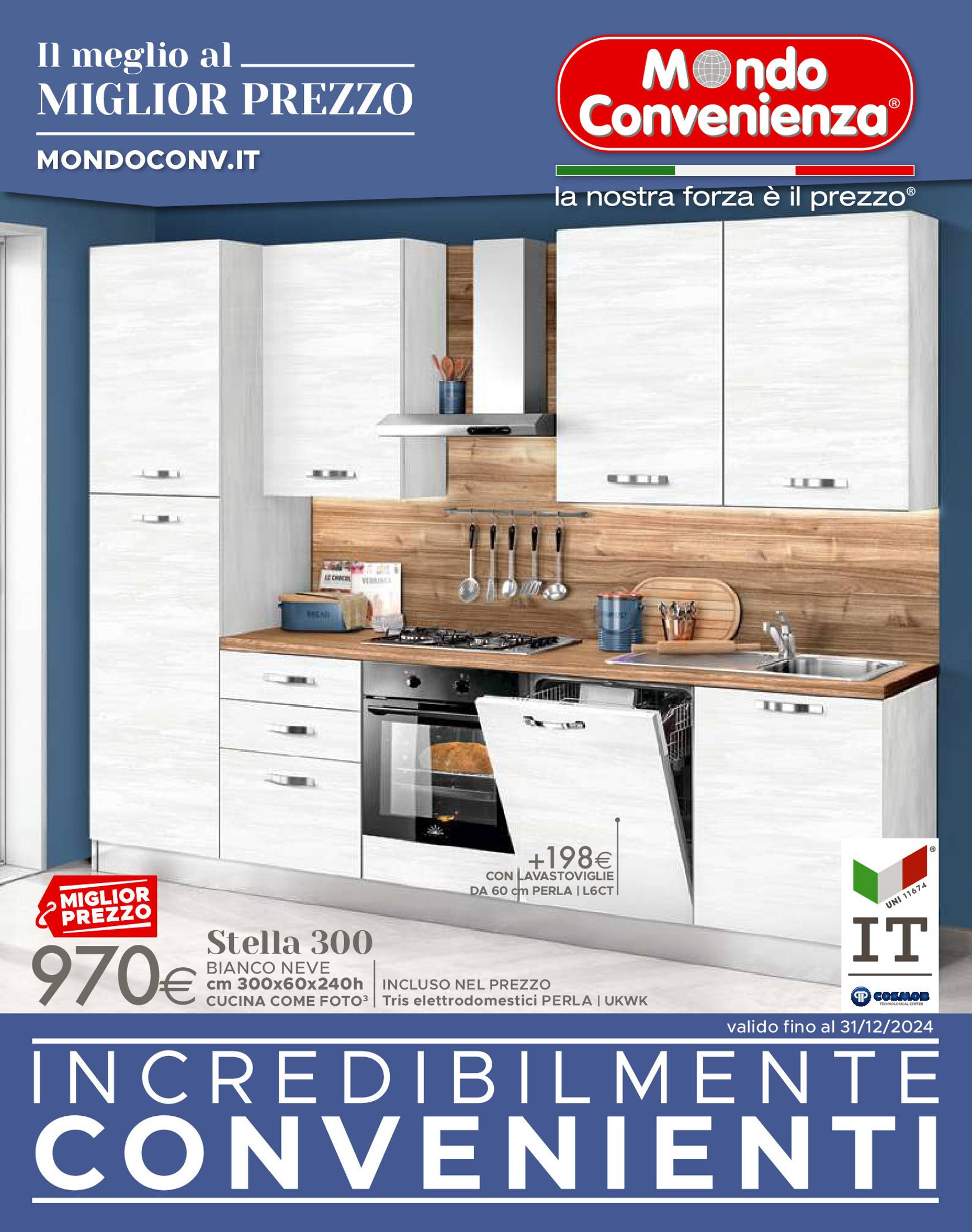 Nuovo volantino Mondo Convenienza - Autunno 2024 03.09. - 31.12.