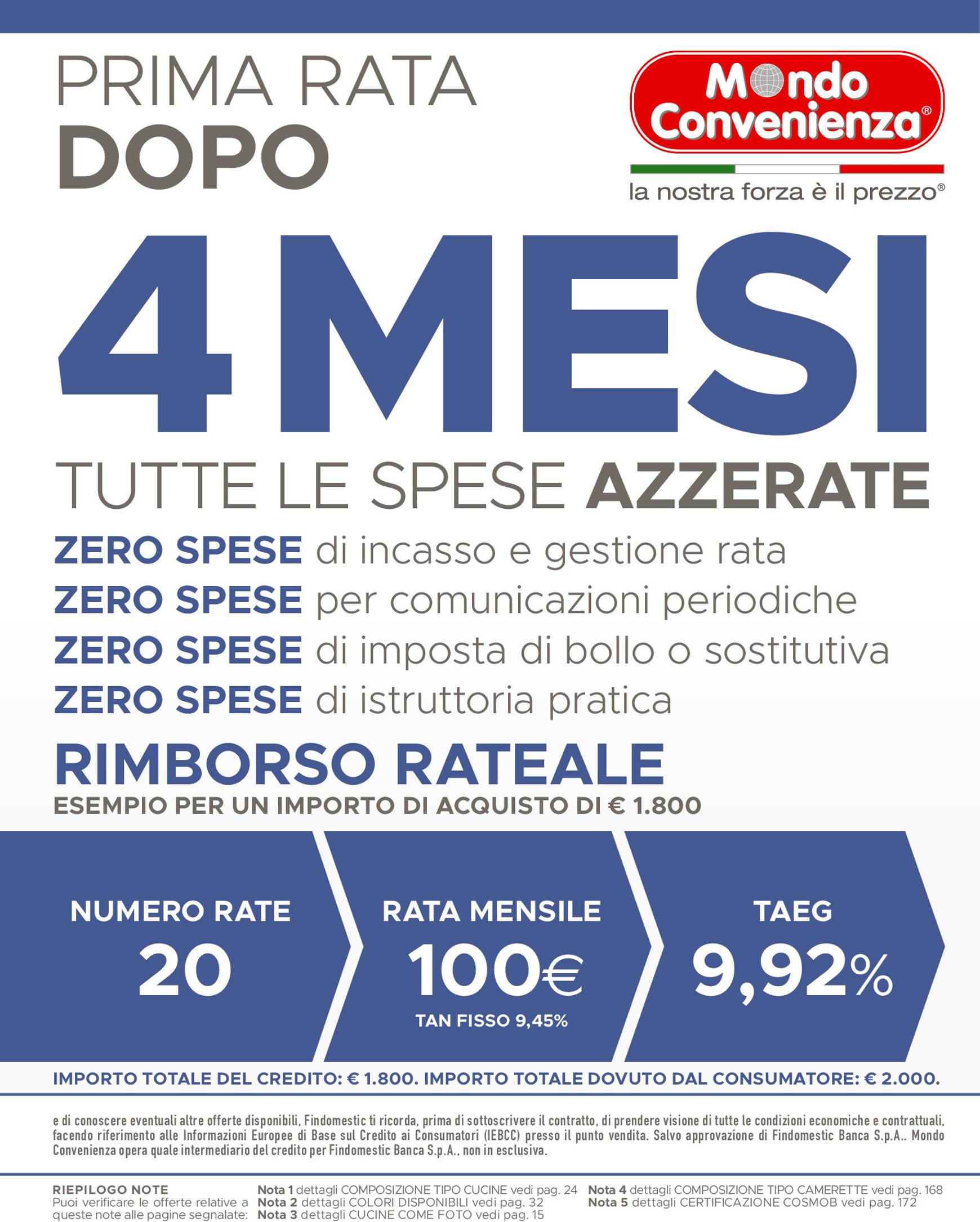 Nuovo volantino Mondo Convenienza - Autunno 2024 03.09. - 31.12. 3