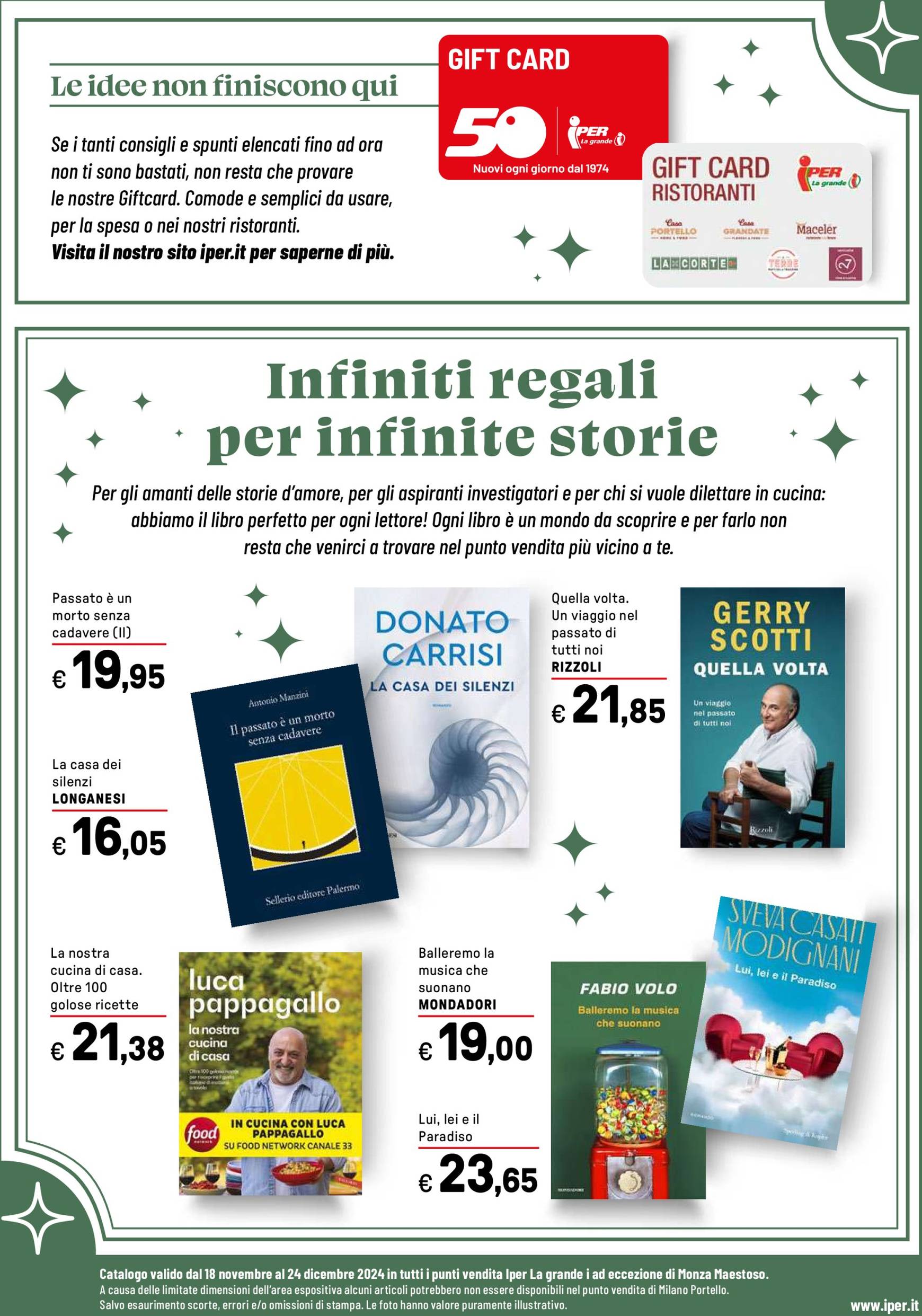 Volantino Iper - Idee Regalo valido dal 18.11. al 24.12. 40