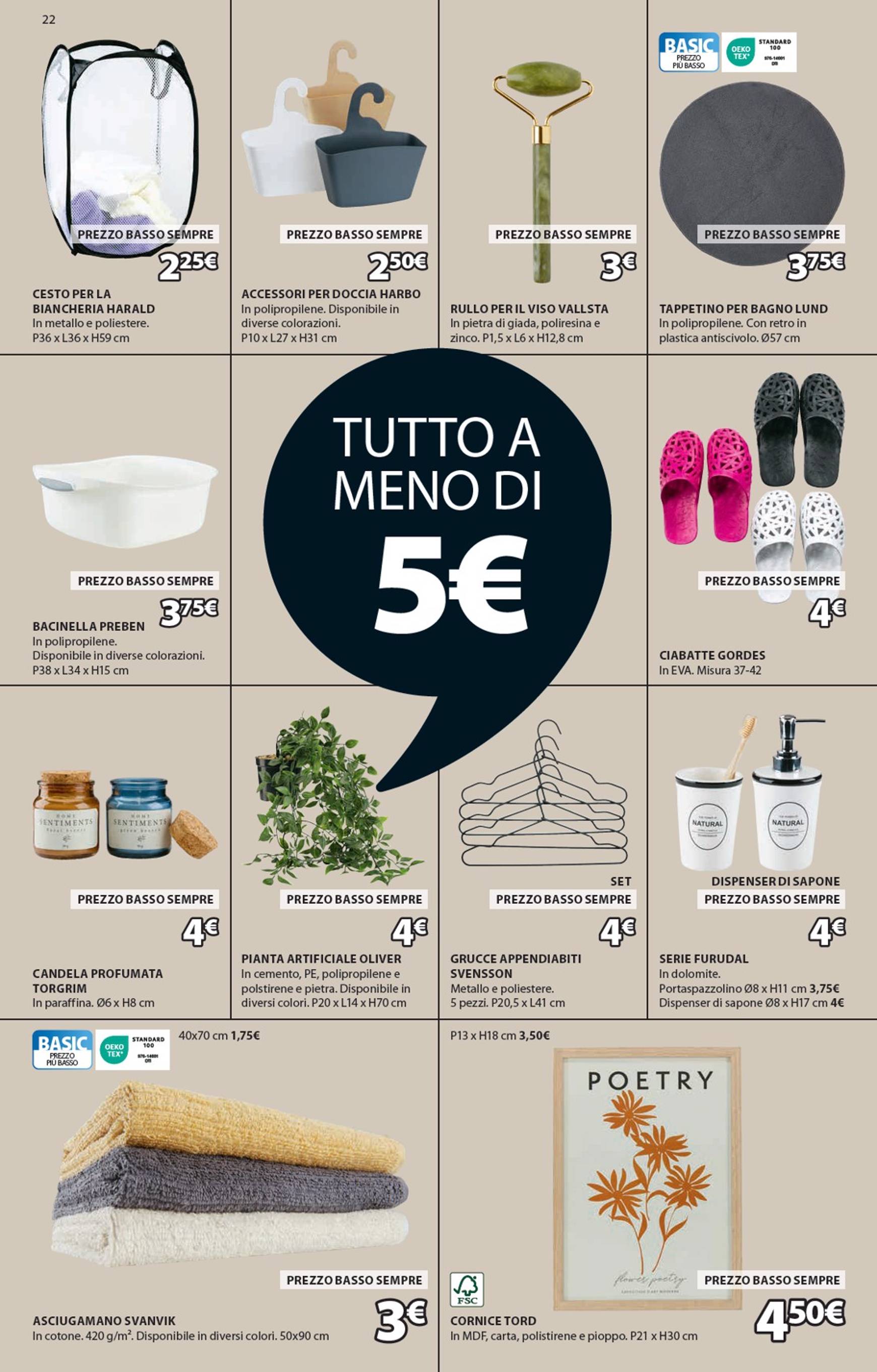 Nuovo volantino JYSK - Grandi offerte 02.10. - 23.10. 22