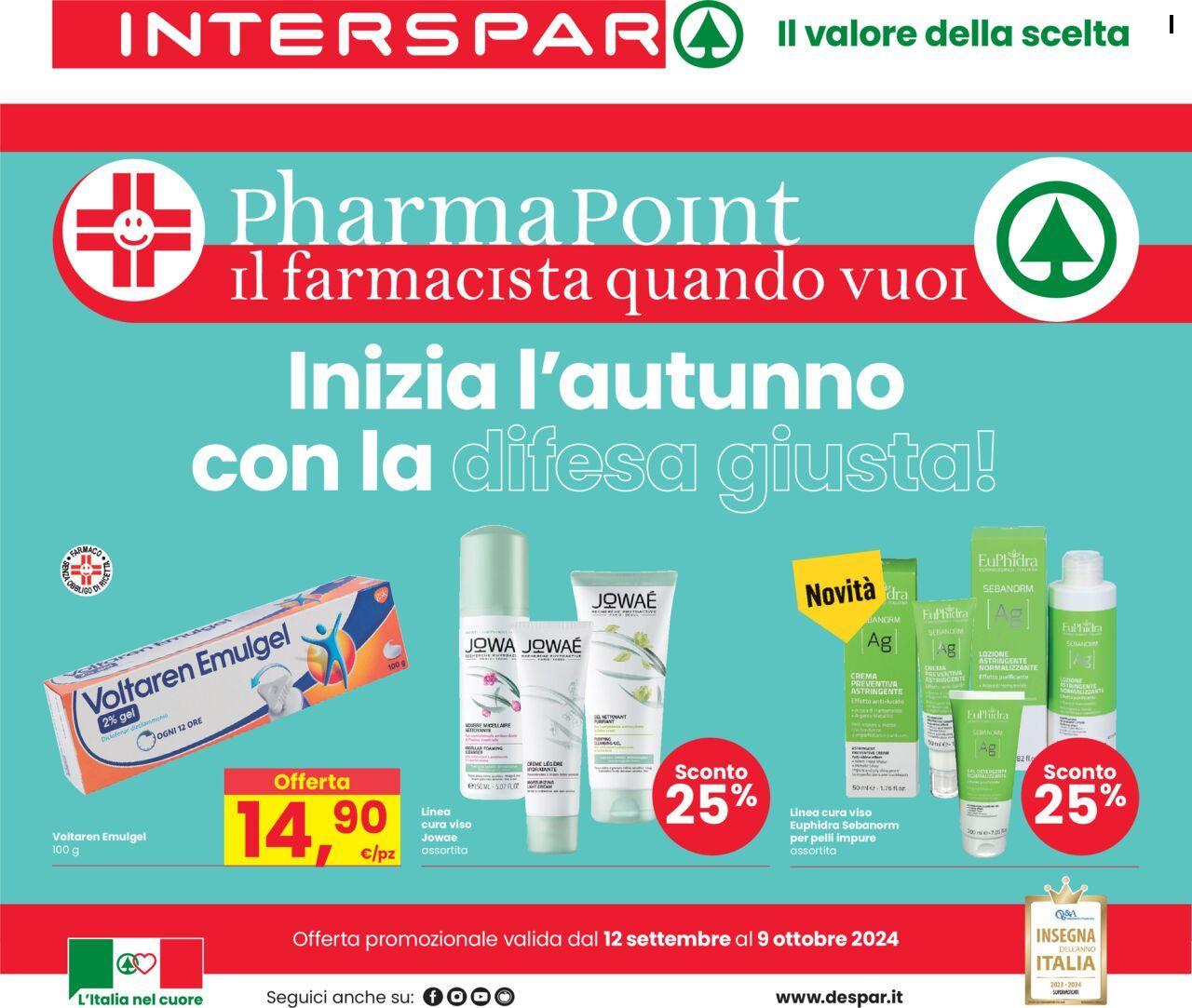 Interspar volantino 12/09/2024 - 09/10/2024