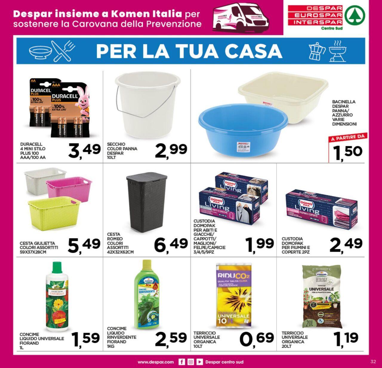 Interspar volantino 03/10/2024 - 13/10/2024 32