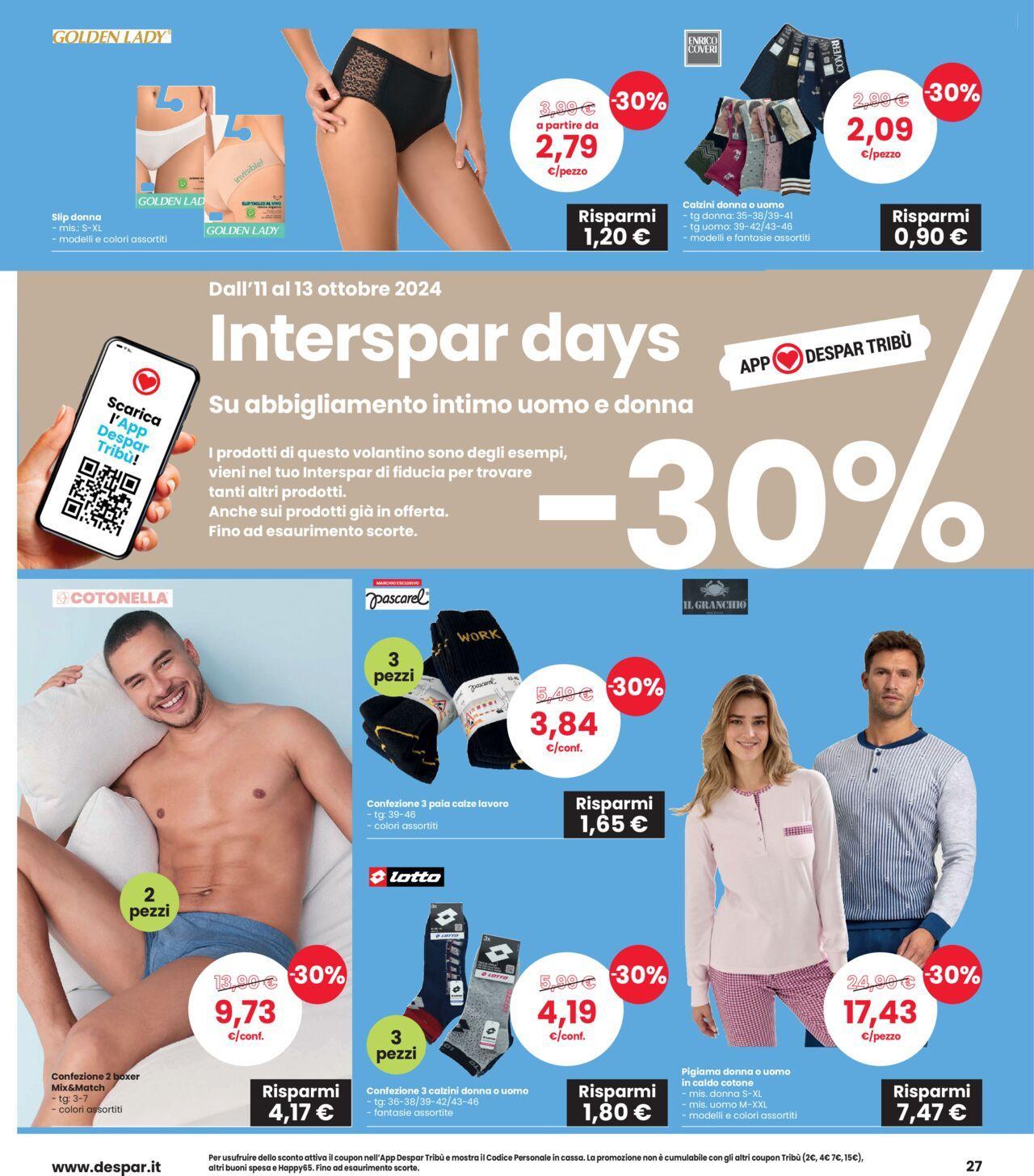 Interspar volantino 10/10/2024 - 23/10/2024 27