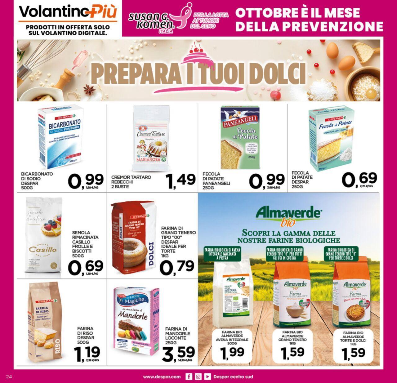 Interspar volantino 14/10/2024 - 23/10/2024 24