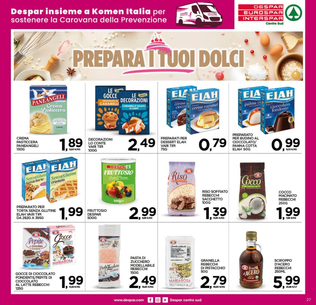 Interspar volantino 14/10/2024 - 23/10/2024 27