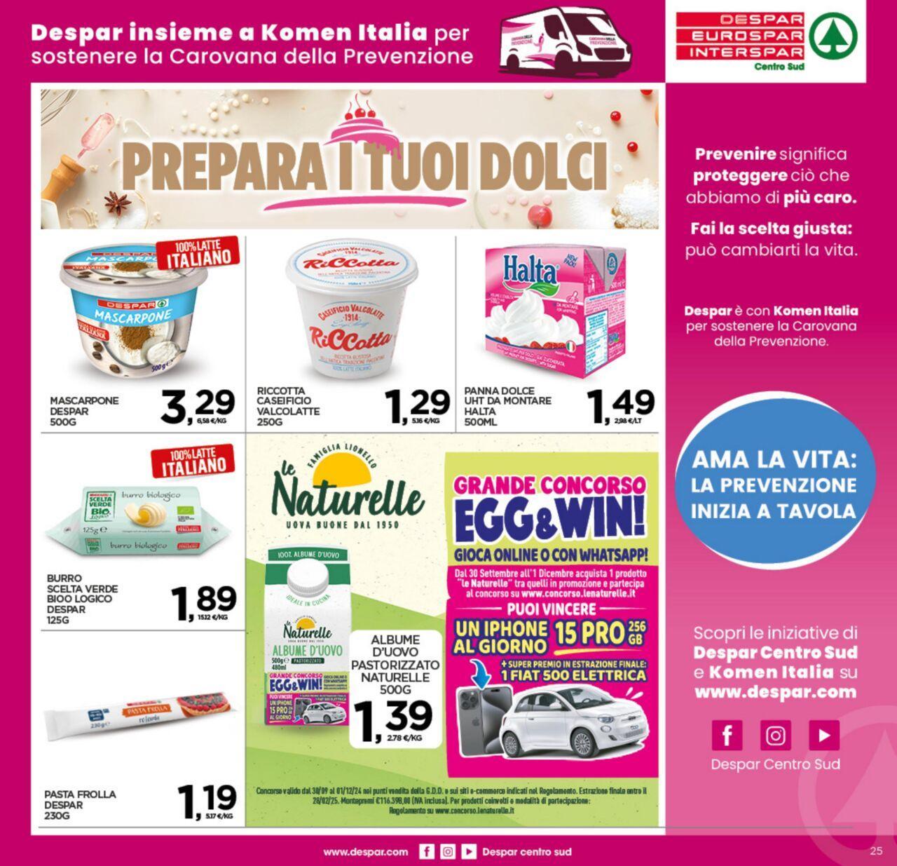 Interspar volantino 14/10/2024 - 23/10/2024 25