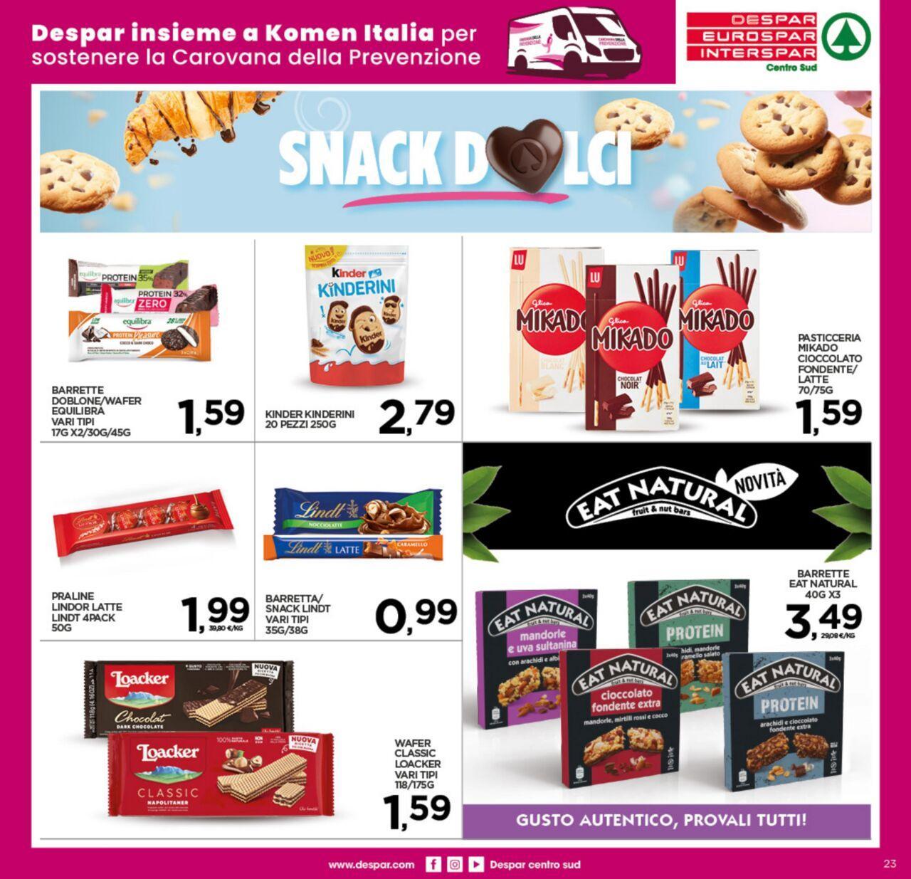 Interspar volantino 14/10/2024 - 23/10/2024 23