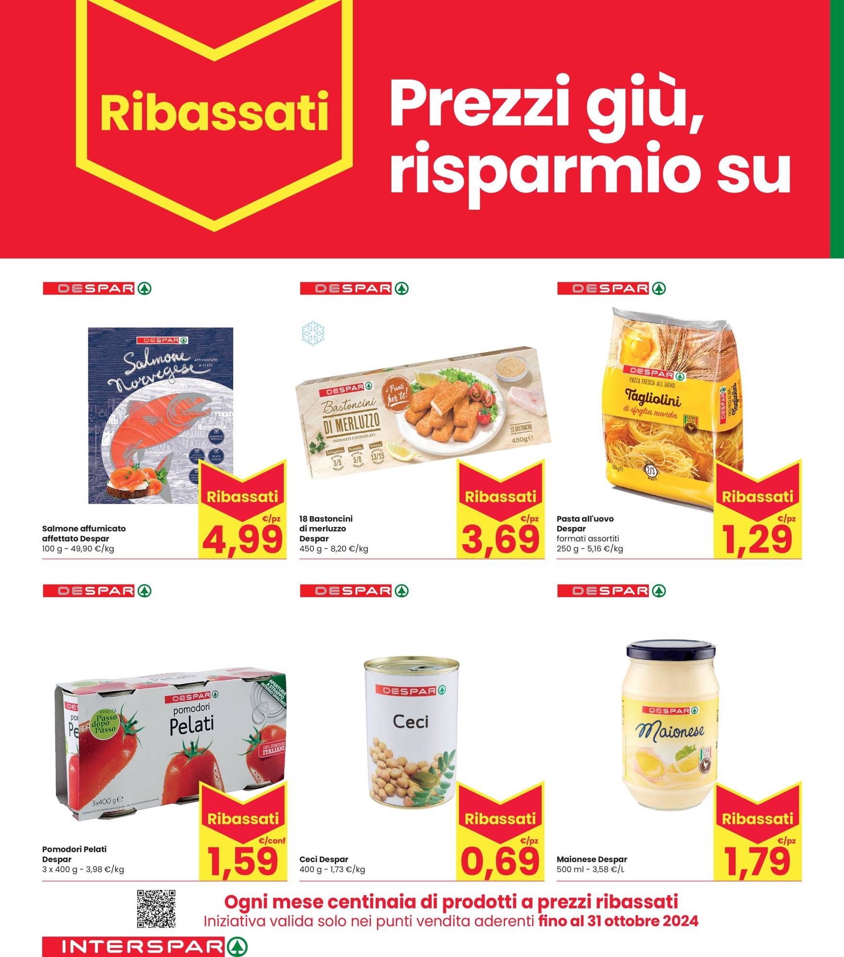 Volantino INTERSPAR valido dal 24.10. al 06.11. 24