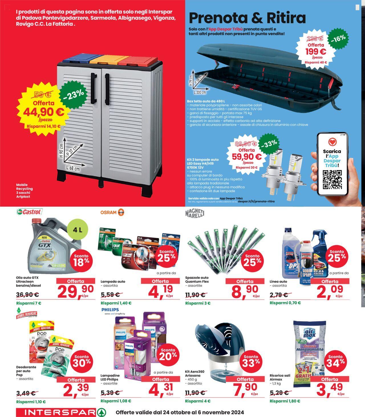 Interspar volantino 24/10/2024 - 06/11/2024 30