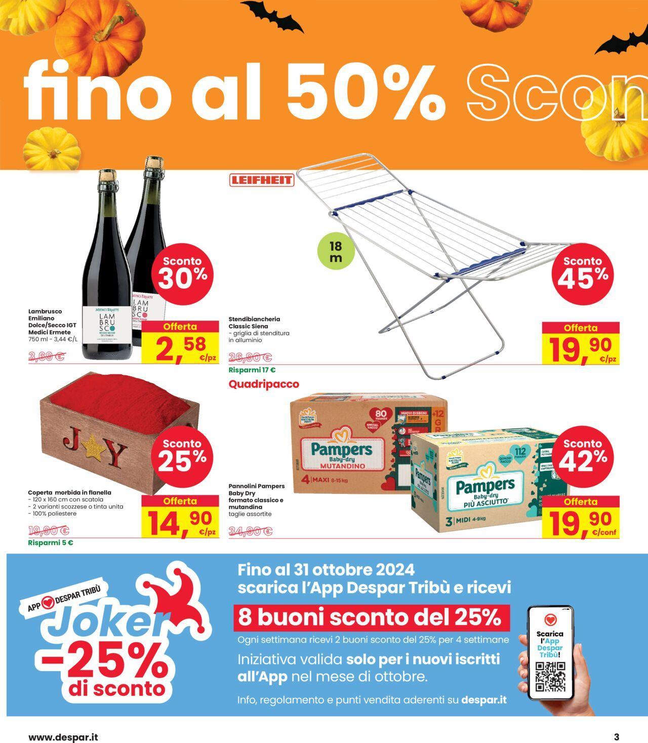 Interspar volantino 24/10/2024 - 06/11/2024 3