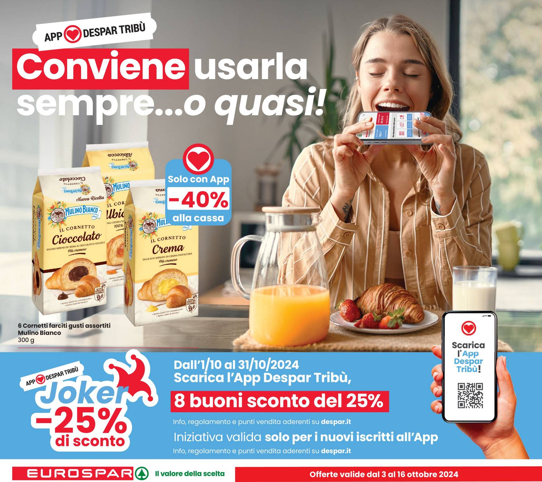 Nuovo volantino Eurospar 03.10. - 14.10. 30