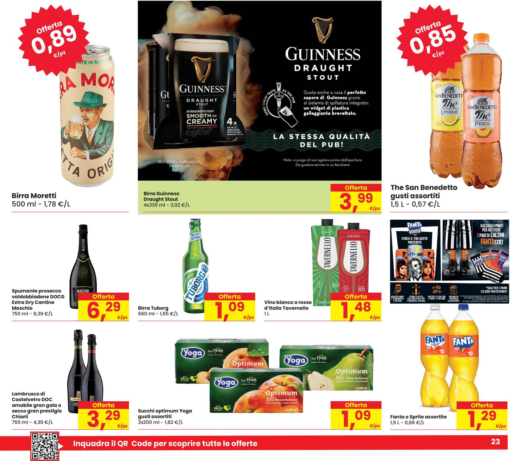 Nuovo volantino Eurospar 03.10. - 14.10. 23