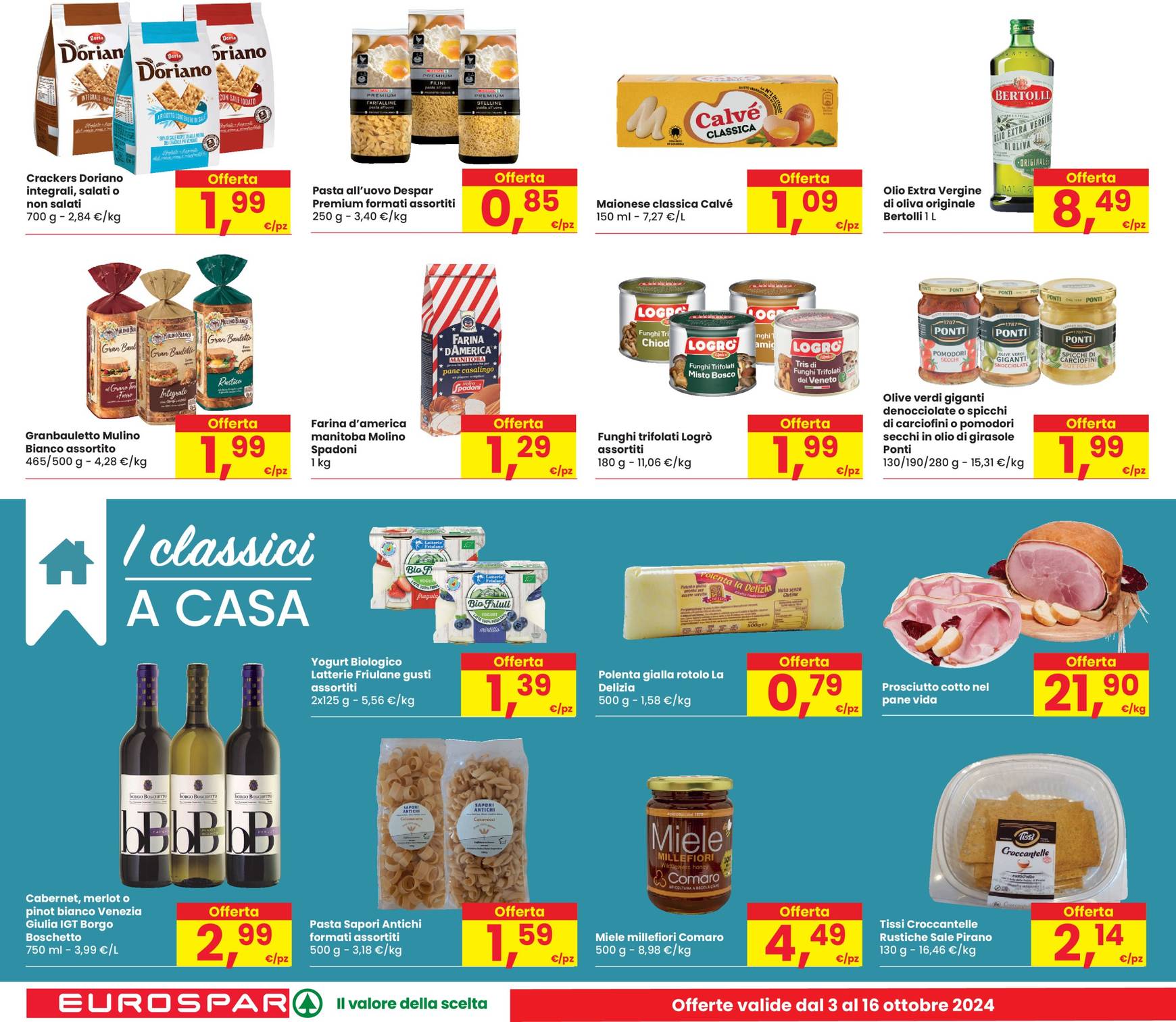 Nuovo volantino Eurospar 03.10. - 14.10. 16