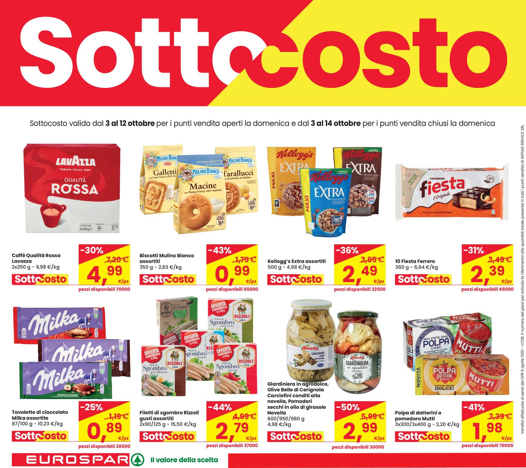 Nuovo volantino Eurospar 03.10. - 14.10. 4