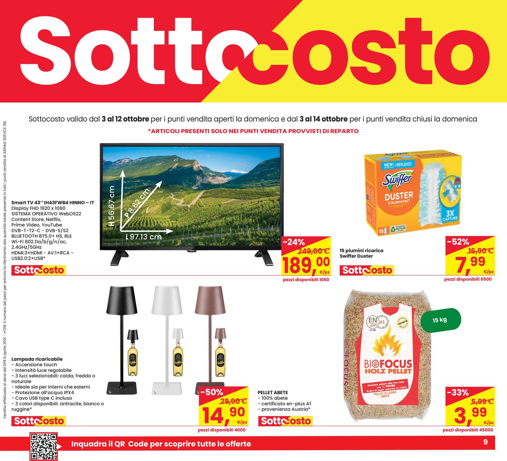 Nuovo volantino Eurospar 03.10. - 14.10. 9