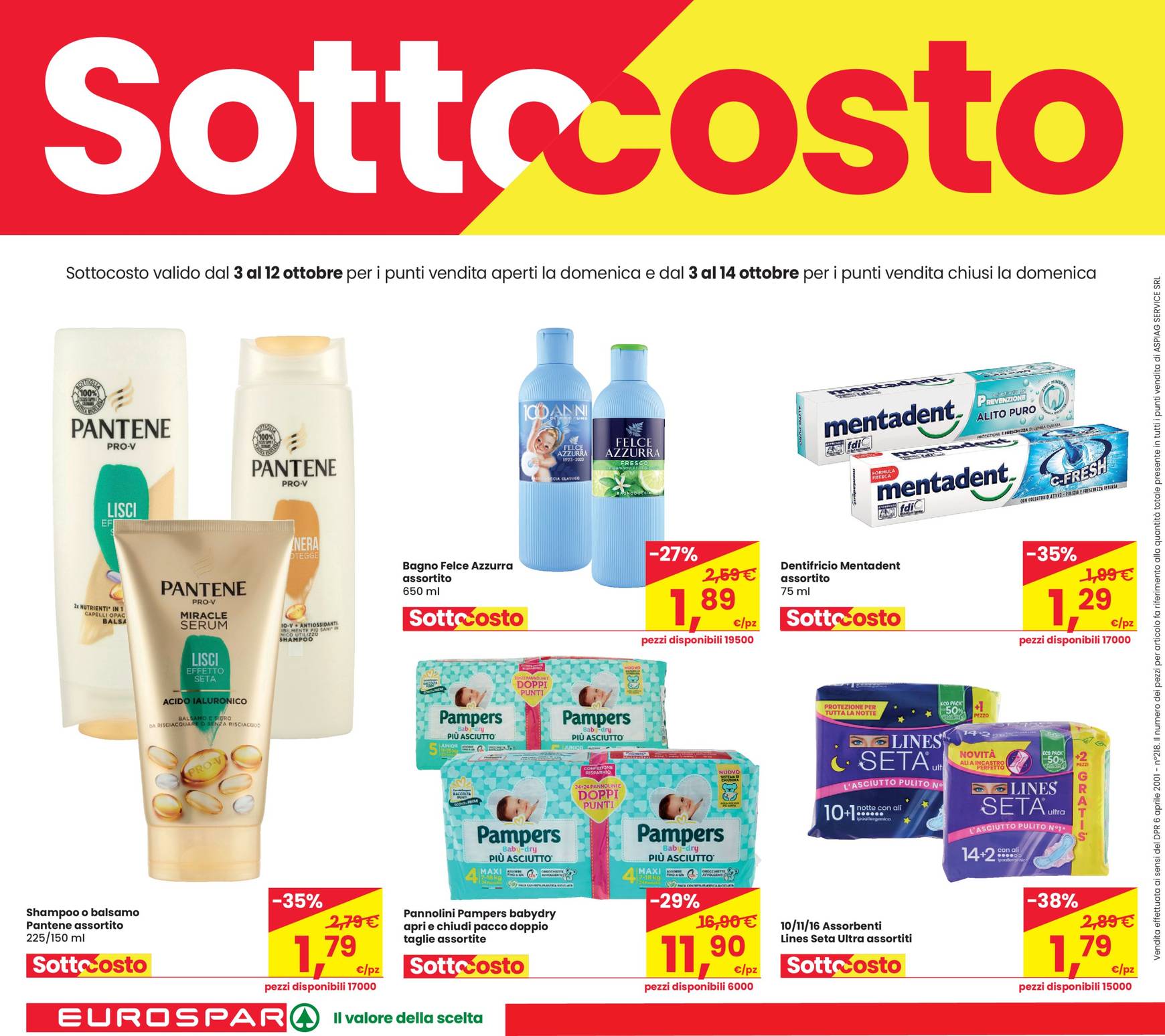 Nuovo volantino Eurospar 03.10. - 14.10. 6