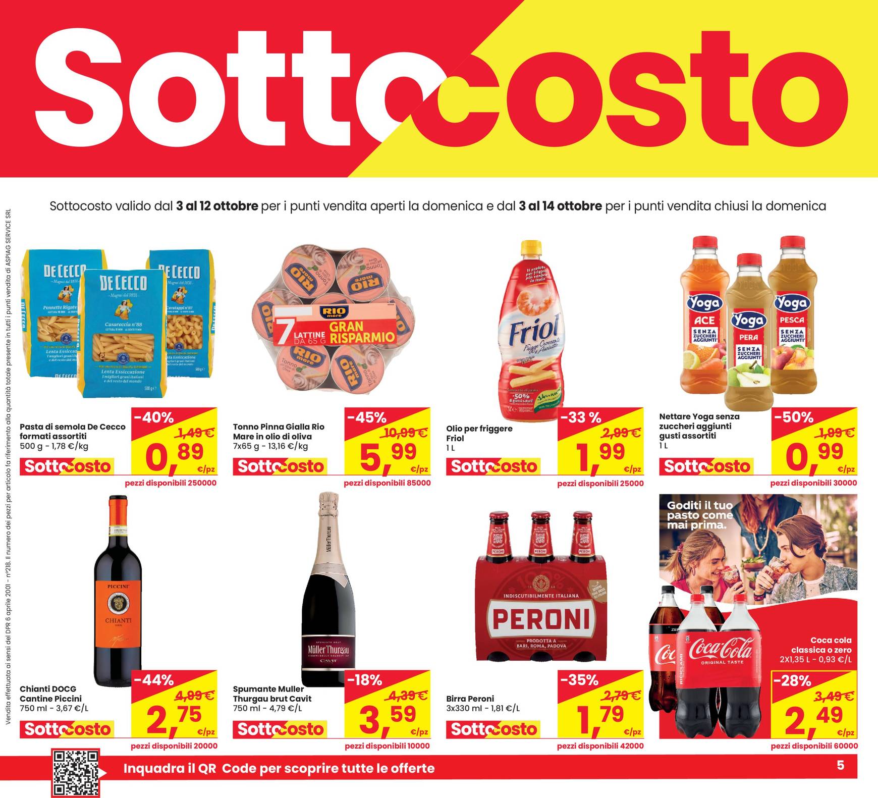 Nuovo volantino Eurospar 03.10. - 14.10. 5