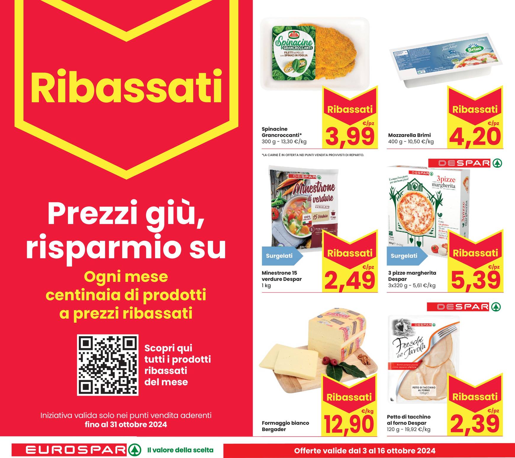 Nuovo volantino Eurospar 03.10. - 14.10. 24