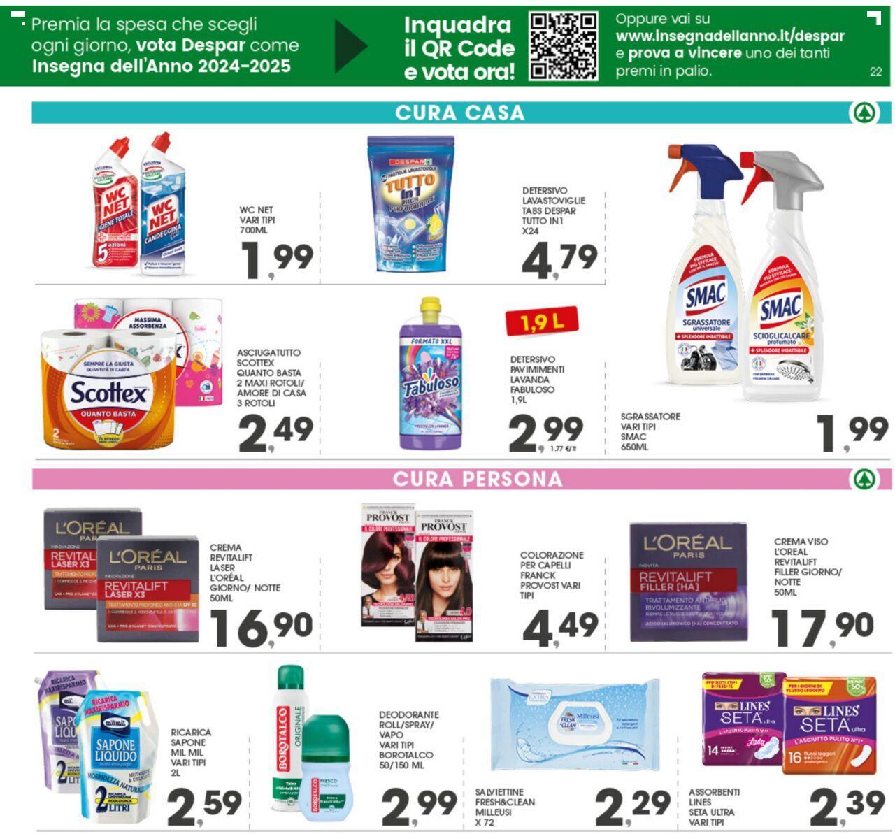 Eurospar volantino 03/10/2024 - 10/10/2024 22