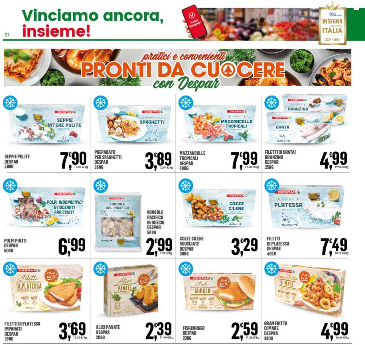 Eurospar volantino 03/10/2024 - 10/10/2024 21