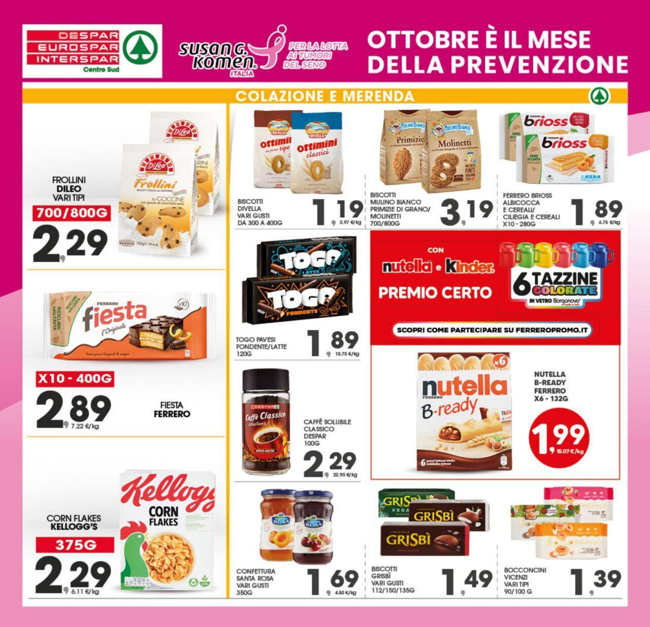 Eurospar volantino 03/10/2024 - 10/10/2024 8